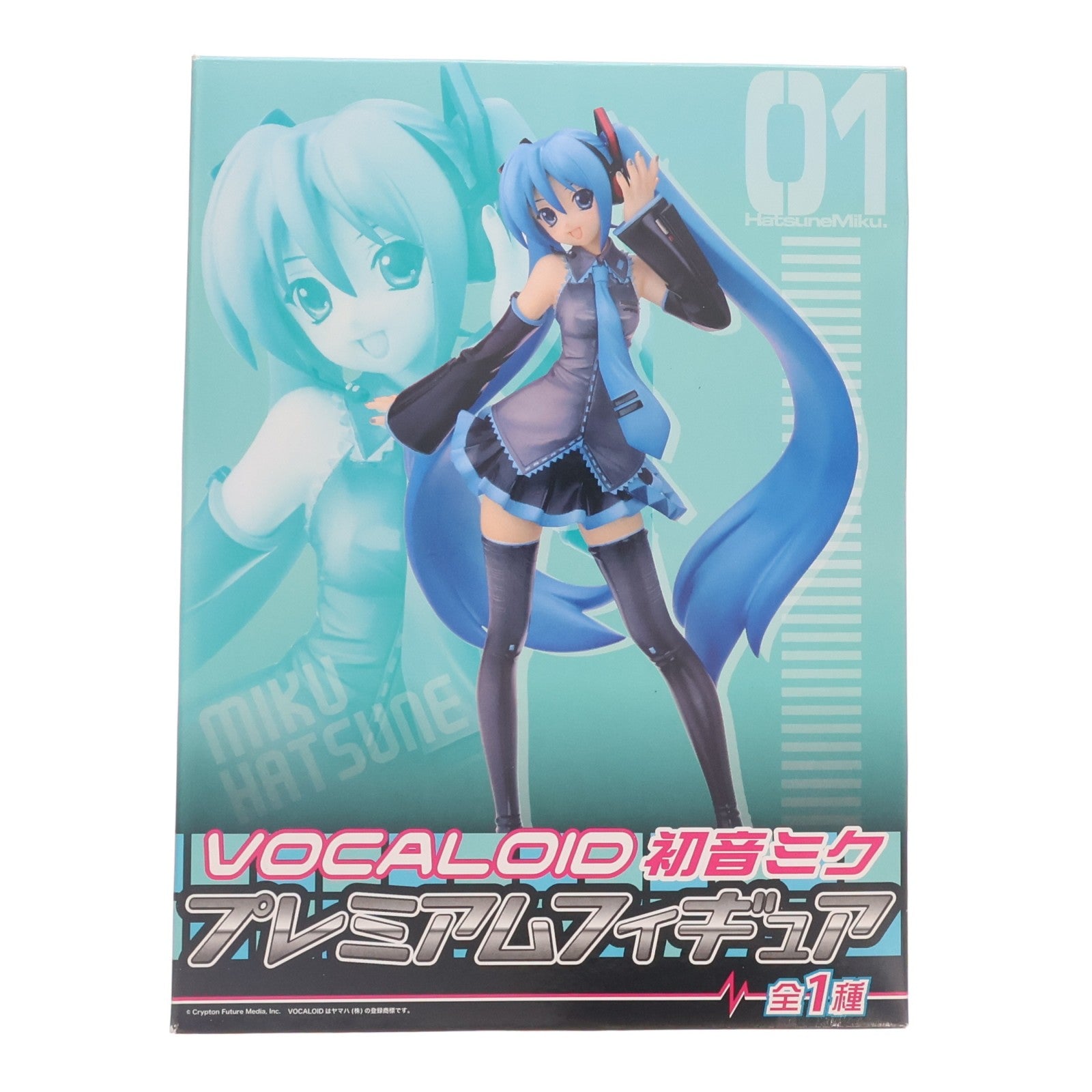 【中古即納】[FIG] 初音ミク キャラクター・ボーカル・シリーズ01 初音ミク プレミアムフィギュア プライズ(20575) セガ(20100430)