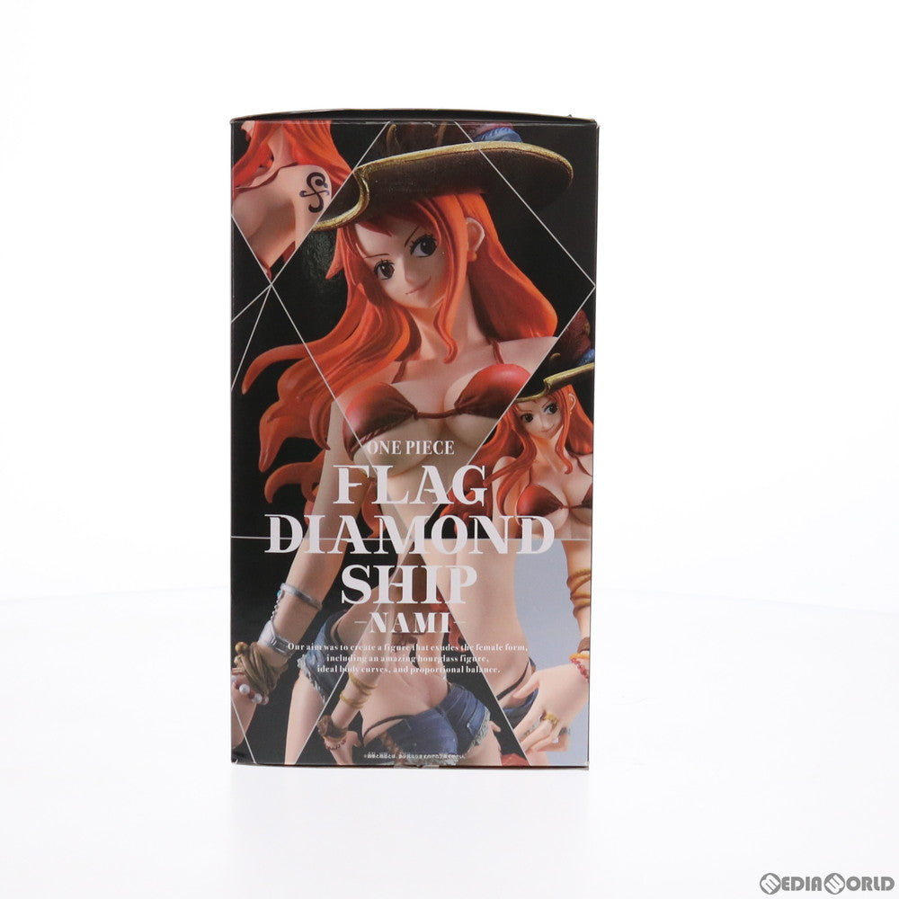 【中古即納】[FIG] ナミ ワンピース FLAG DIAMOND SHIP-NAMI- ONE PIECE フィギュア プライズ(37961) バンプレスト(20171207)