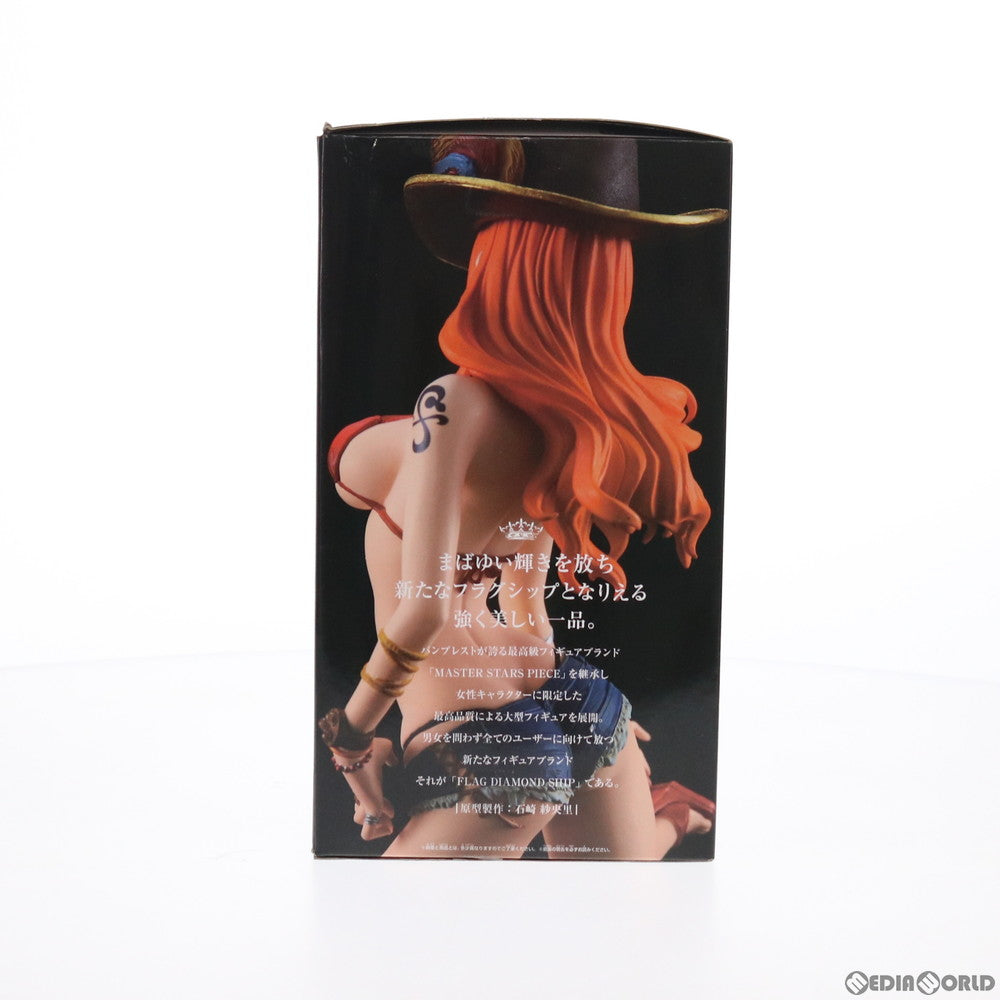 【中古即納】[FIG] ナミ ワンピース FLAG DIAMOND SHIP-NAMI- ONE PIECE フィギュア プライズ(37961) バンプレスト(20171207)