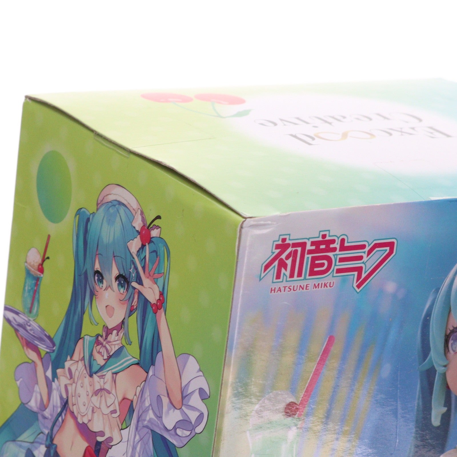 【中古即納】[FIG] 初音ミク キャラクター・ボーカル・シリーズ01 初音ミク Exc∞d Creative Figure SweetSweets-クリームソーダ- フィギュア プライズ(AMU-PRZ15610) フリュー(20230930)