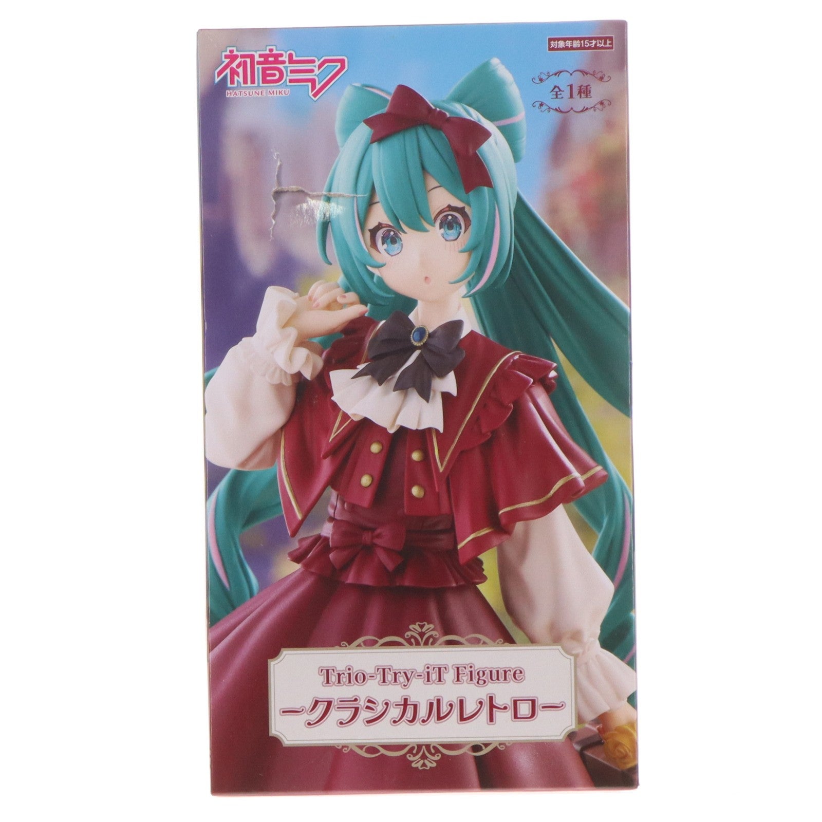 【中古即納】[FIG] 初音ミク キャラクター・ボーカル・シリーズ01 初音ミク Trio-Try-iT Figure-クラシカルレトロ- フィギュア プライズ(AMU-PRZ19718) フリュー(20251130)