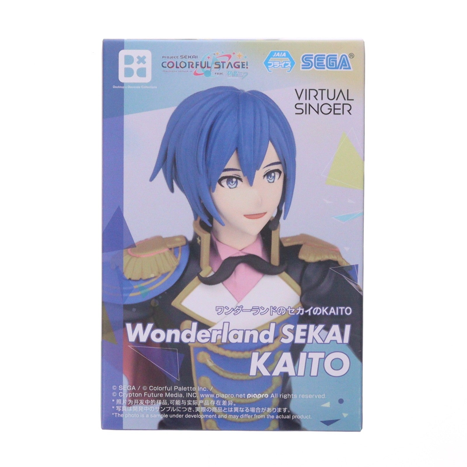 【中古即納】[FIG] KAITO(カイト) プロジェクトセカイ カラフルステージ! Feat.初音ミク Desktop×Decorate Collections『ワンダーランドのセカイのKAITO』 フィギュア プライズ(1119377) セガ(20250725)