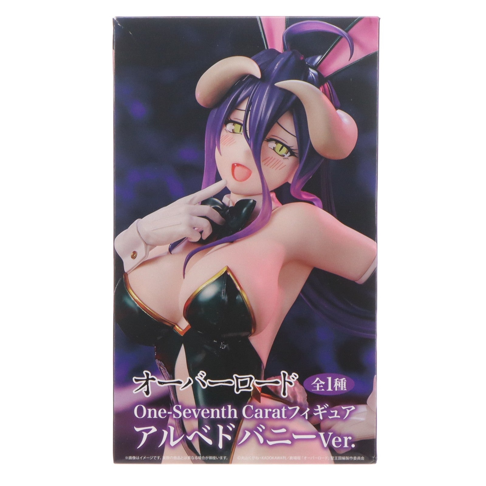 【中古即納】[FIG] アルベド バニーVer. オーバーロード One-Seventh Caratフィギュア プライズ(SS15975) システムサービス(20250916)
