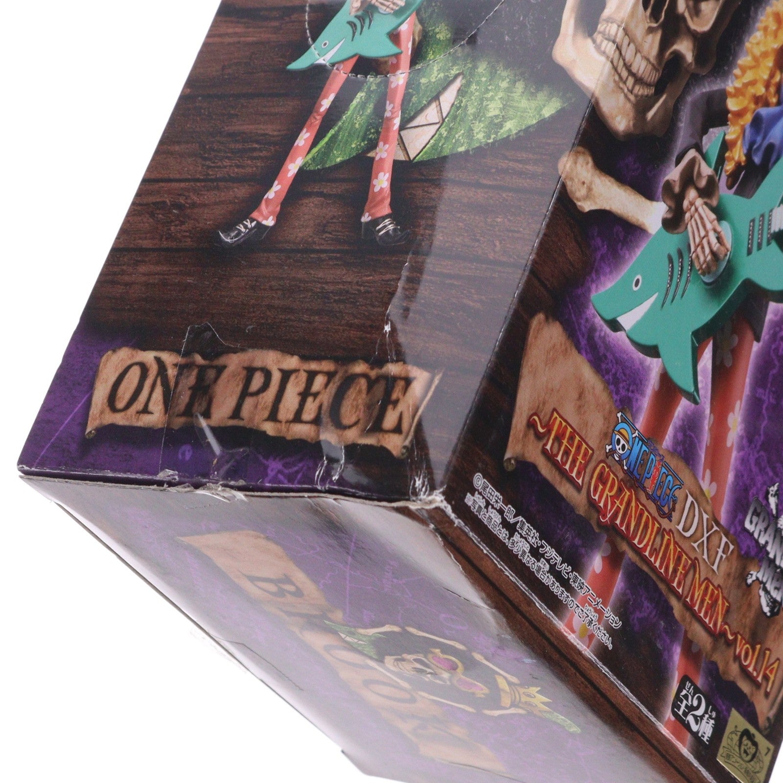 【中古即納】[FIG] ブルック ワンピース DXフィギュア～THE GRANDLINE MEN～ vol.14 ONE PIECE プライズ(48122) バンプレスト(20121031)