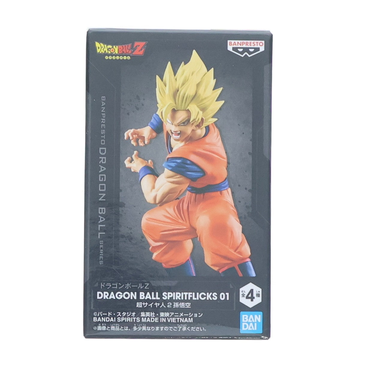 【中古即納】[FIG] 超サイヤ人2孫悟空 ドラゴンボール SPIRITFLICKS 01 DRAGON BALL フィギュア プライズ(2809842) バンプレスト(20260324)