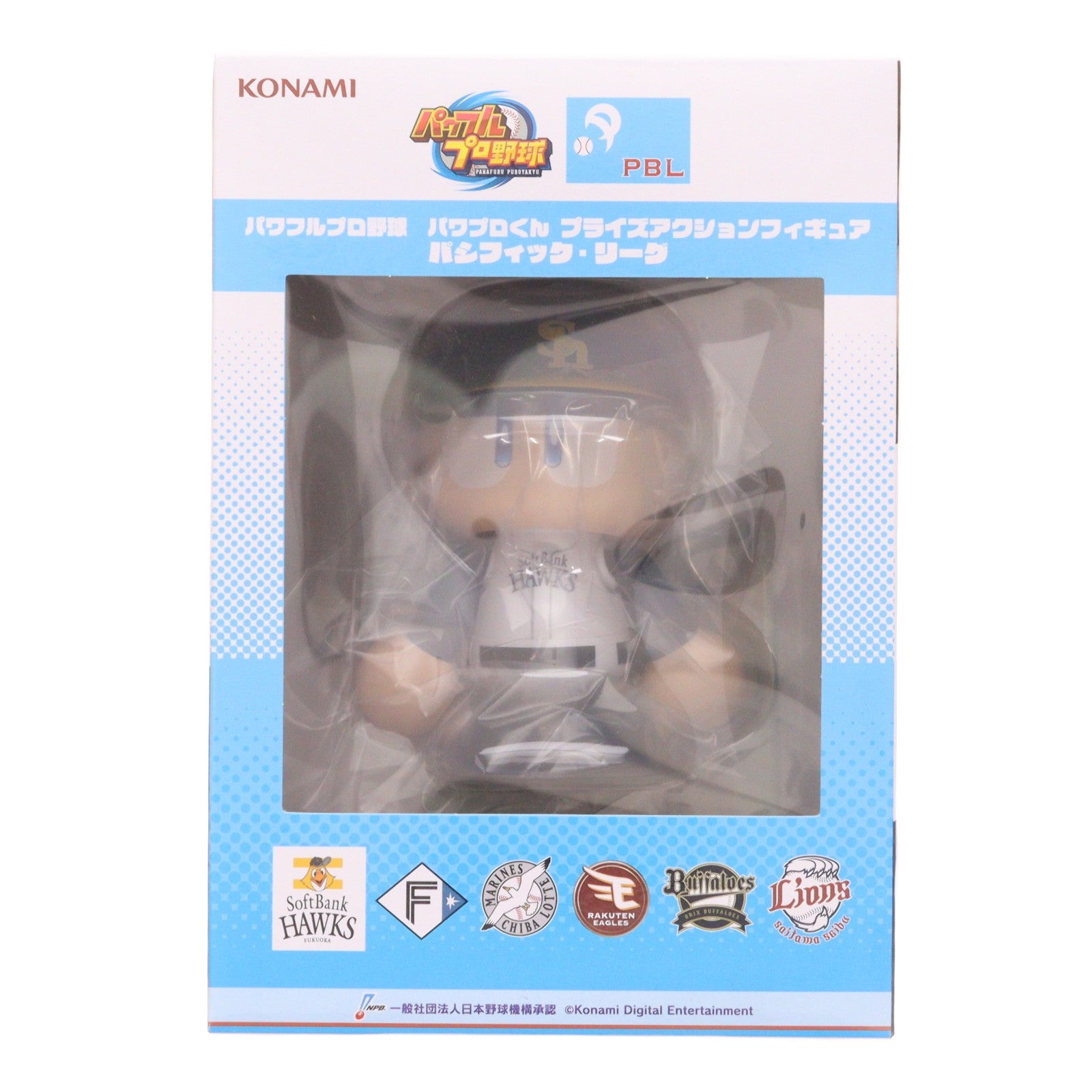 【中古即納】[FIG] パワプロくん(福岡ソフトバンクホークス) パワフルプロ野球 プライズアクションフィギュア パシフィックリーグ プライズ コナミアミューズメント(20250717)
