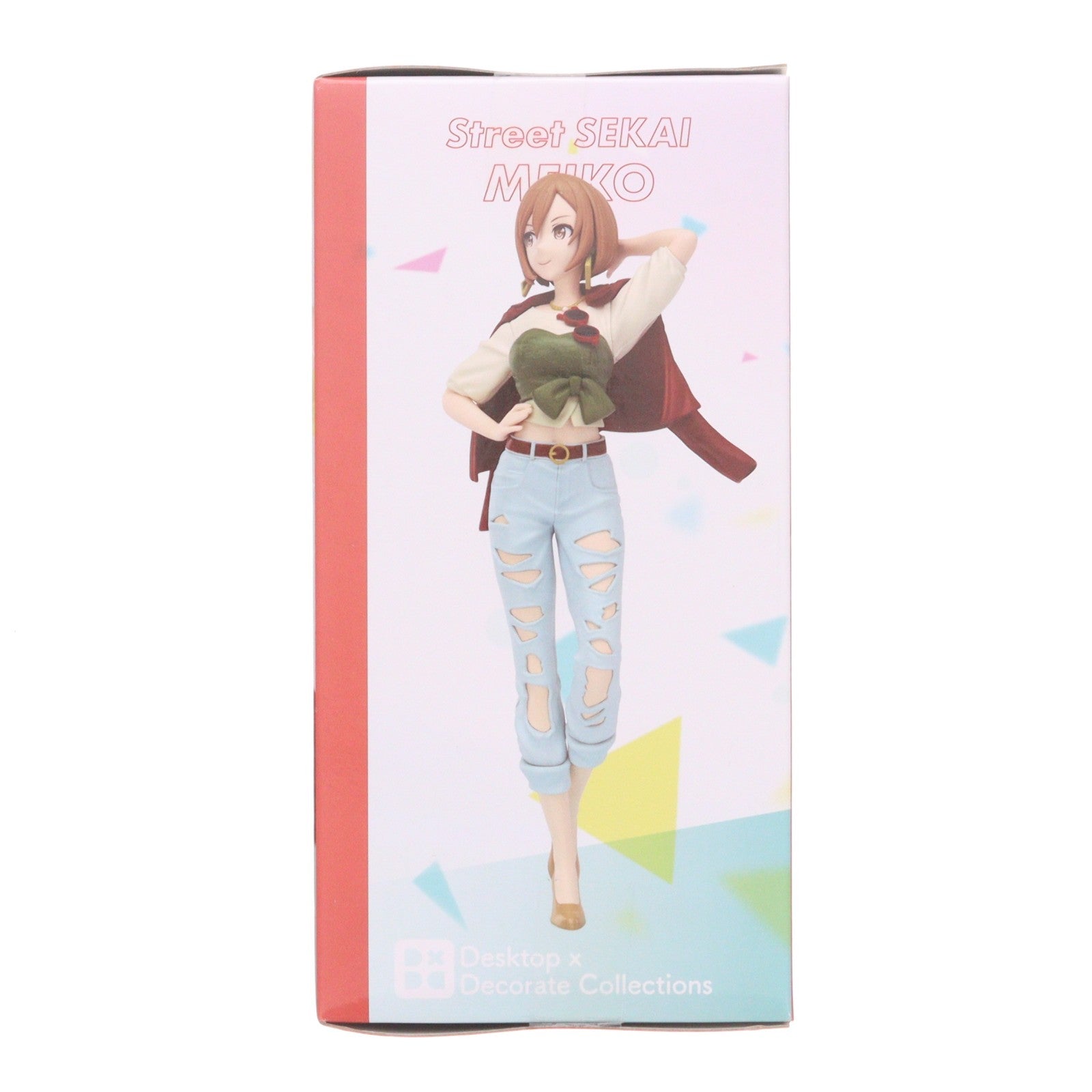【中古即納】[FIG] MEIKO(メイコ) プロジェクトセカイ カラフルステージ! Feat.初音ミク Desktop×Decorate Collections『ストリートのセカイのMEIKO』 フィギュア プライズ(1119375) セガ(20250725)
