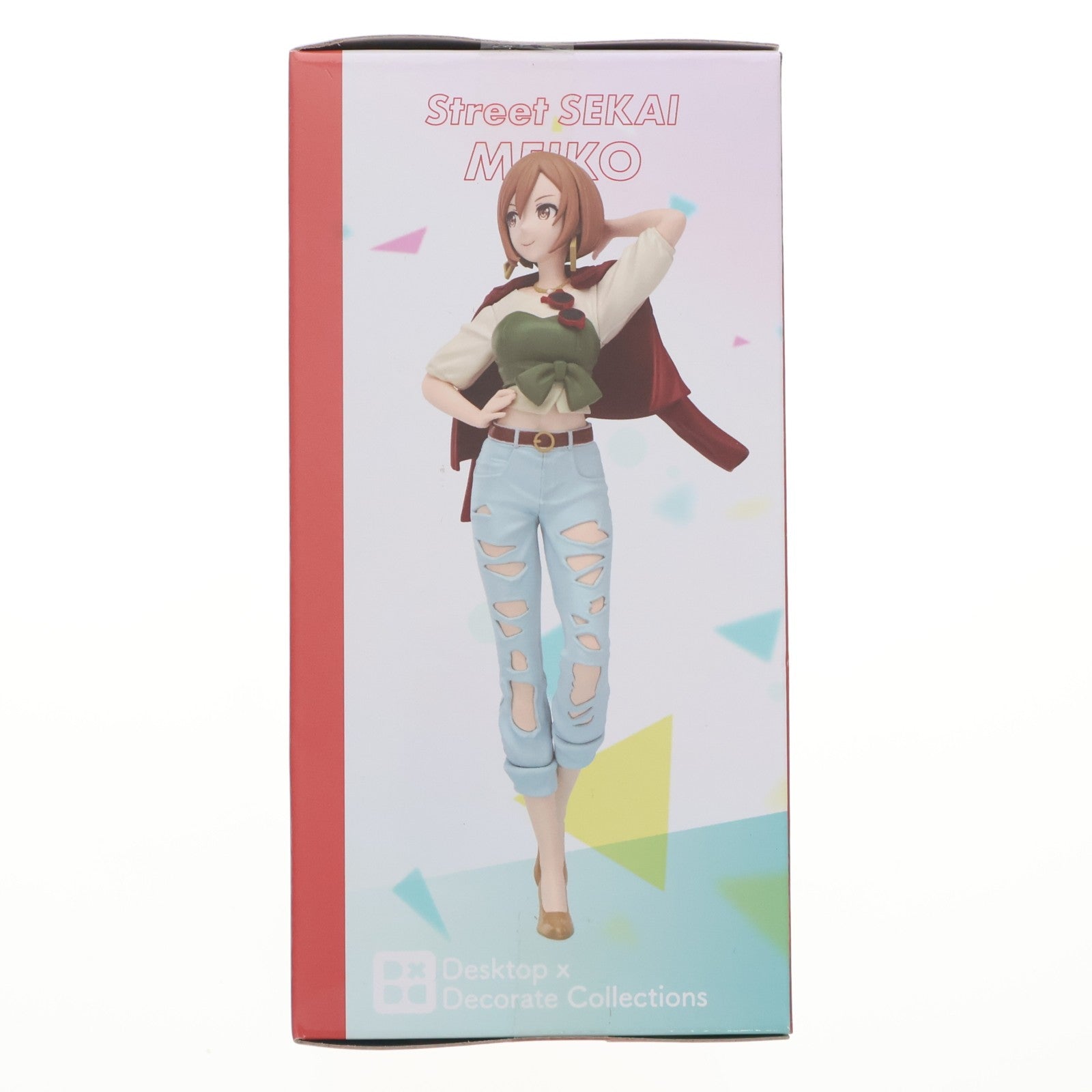 【中古即納】[FIG] MEIKO(メイコ) プロジェクトセカイ カラフルステージ! Feat.初音ミク Desktop×Decorate Collections『ストリートのセカイのMEIKO』 フィギュア プライズ(1119375) セガ(20250725)