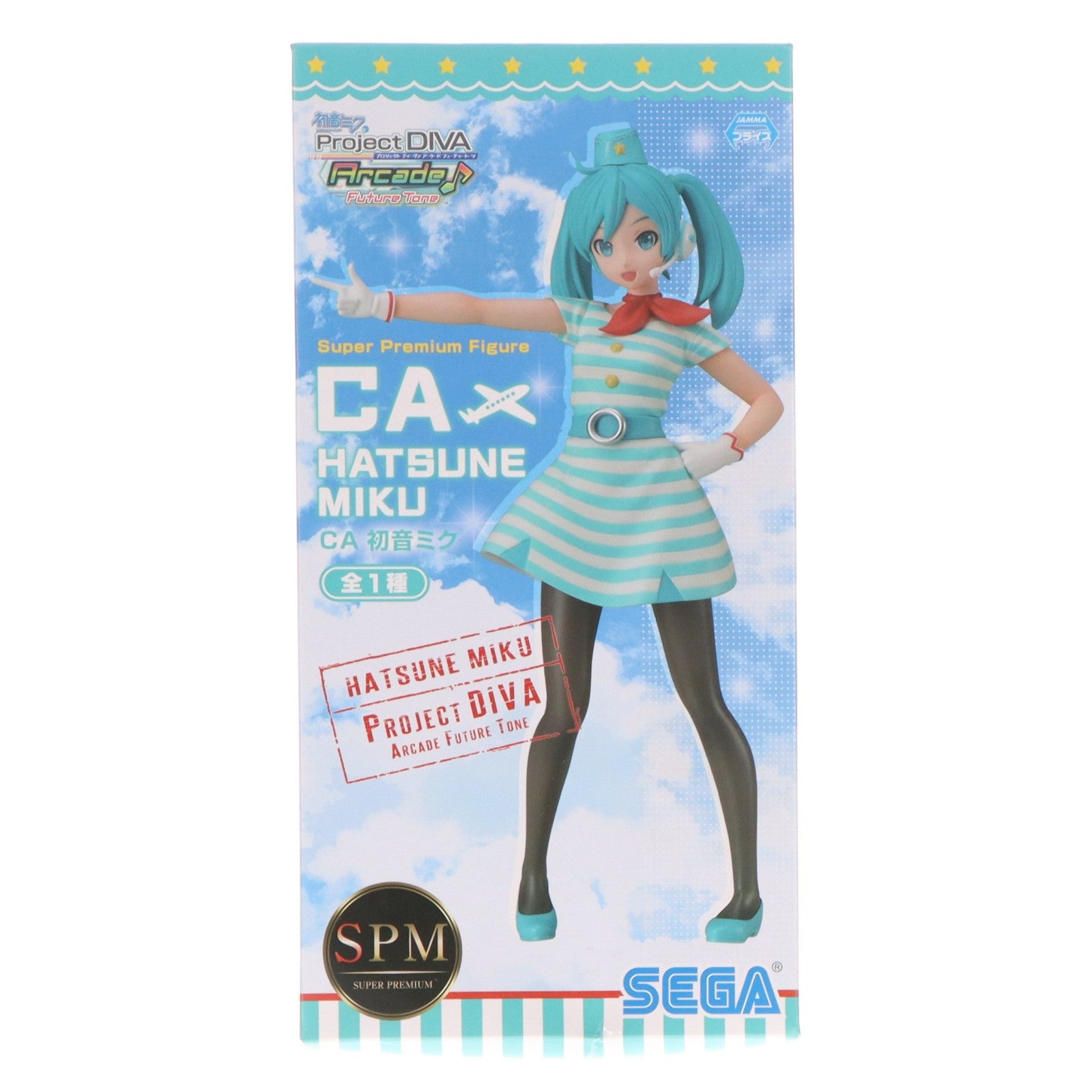 【中古即納】[FIG] CA 初音ミク 初音ミク Project DIVA Arcade Future Tone スーパープレミアムフィギュア プライズ(1025713) セガ(20180430)