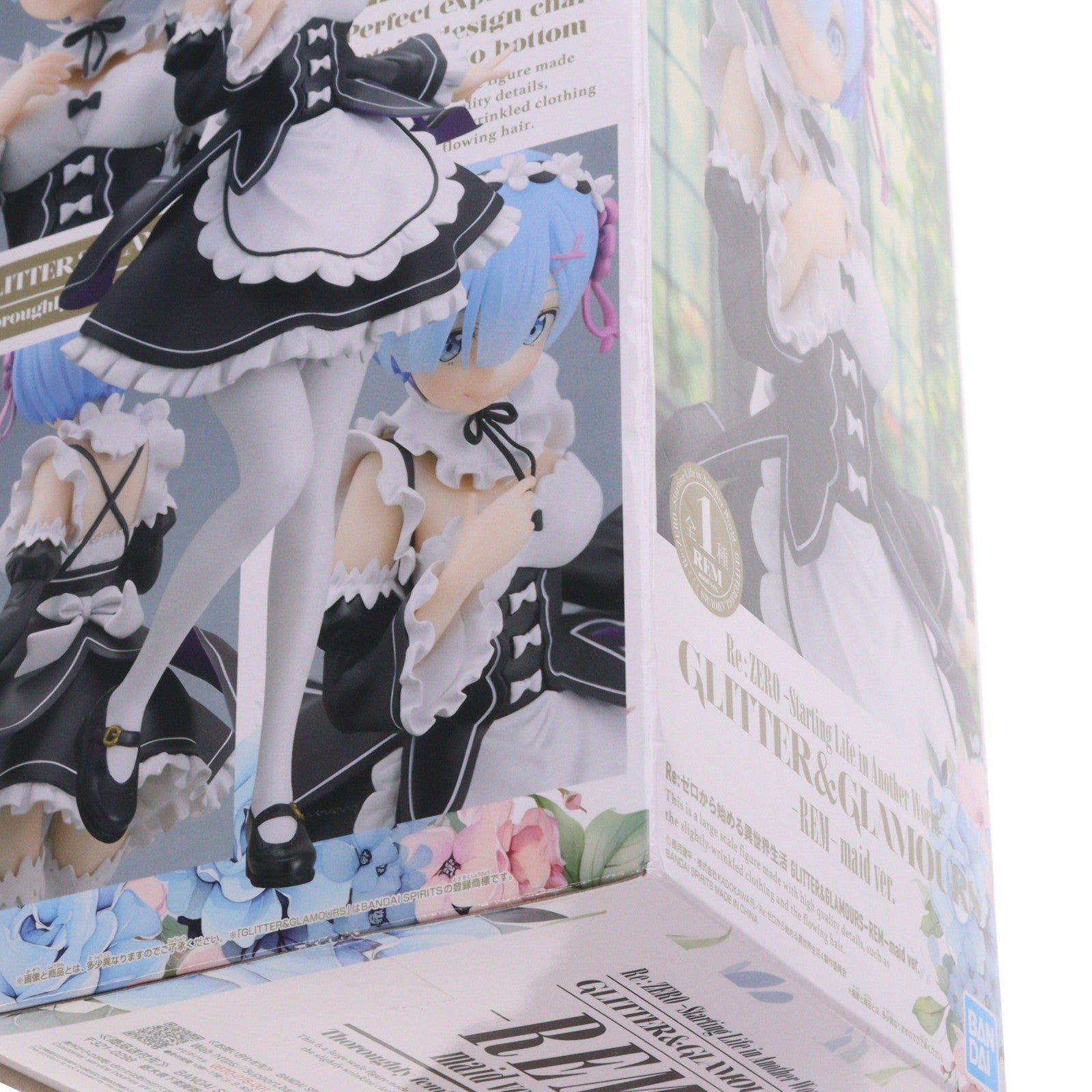 【中古即納】[FIG] レム Re:ゼロから始める異世界生活 GLITTER&GLAMOURS-REM-maid ver. フィギュア プライズ(2751956) バンプレスト(20250325)