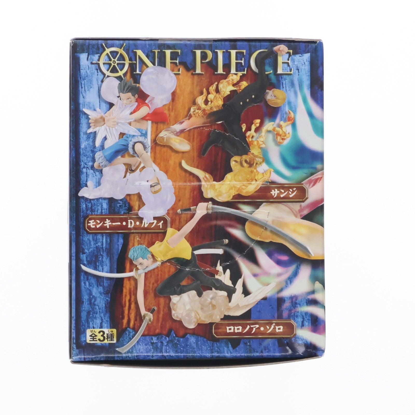 【中古即納】[FIG] サンジ ワンピース 連携技フィギュア～ゴムゴムの悪魔風三刀流羊肉JET六百煩悩攻城砲～ ONE PIECE プライズ(47326) バンプレスト(20110430)