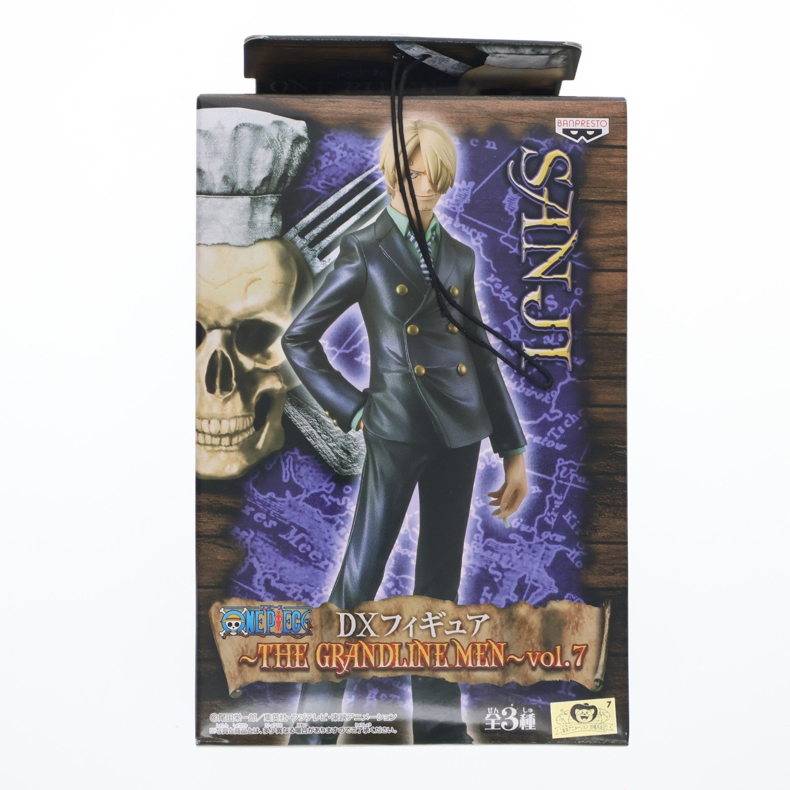【中古即納】[FIG] サンジ ワンピース DXフィギュア～THE GRANDLINE MEN～vol.7 ONE PIECE プライズ(47261) バンプレスト(20110331)