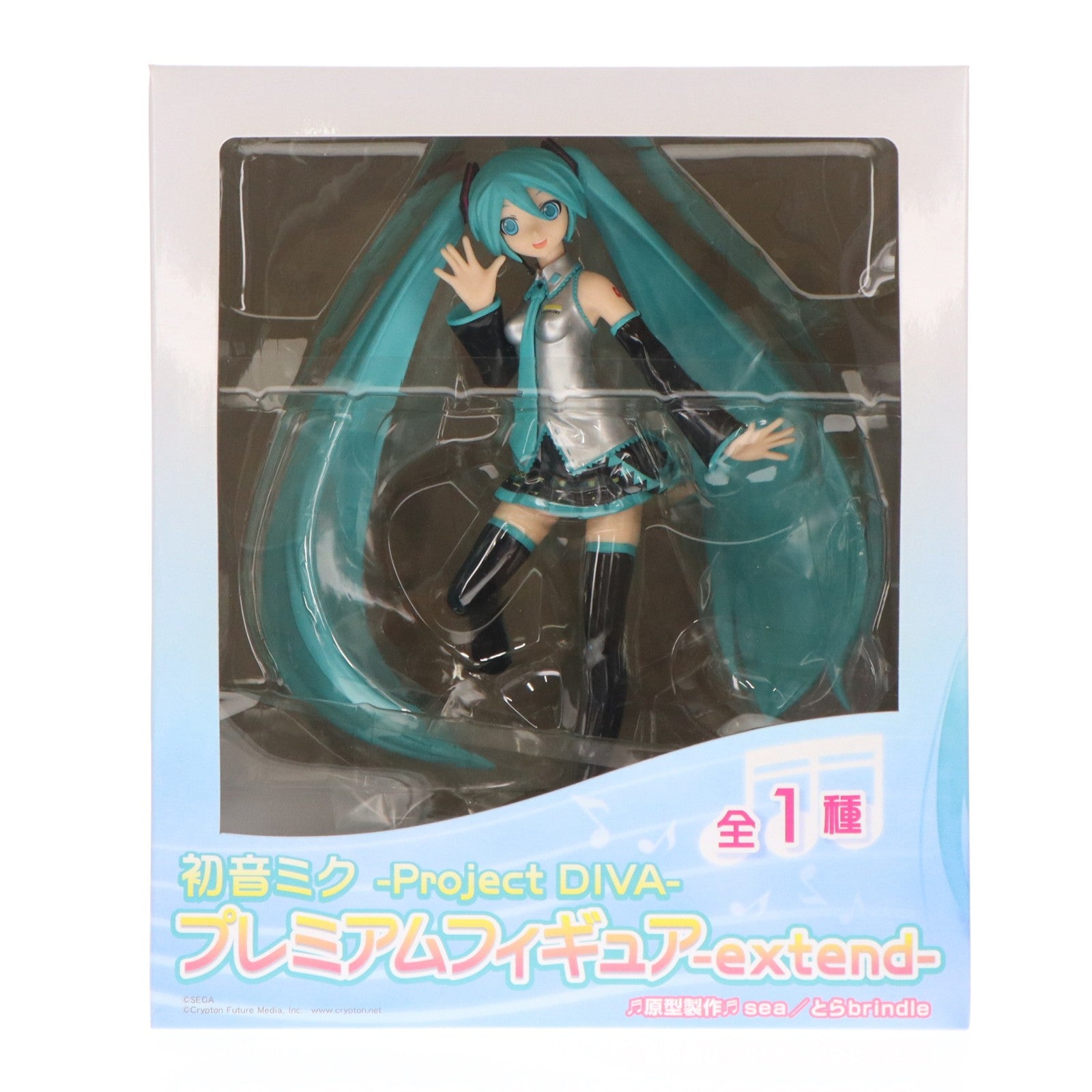【中古即納】[FIG] 初音ミク-Project DIVA- プレミアムフィギュア-extend- プライズ(24434) セガ(20120831)