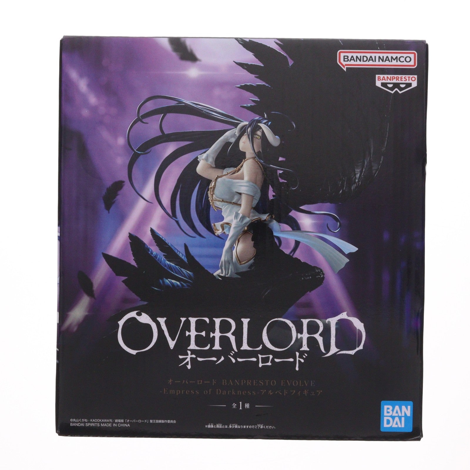【中古即納】[FIG] アルベド オーバーロード BANPRESTO EVOLVE-Empress of Darkness-アルベドフィギュア プライズ(2799750) バンプレスト(20251211)