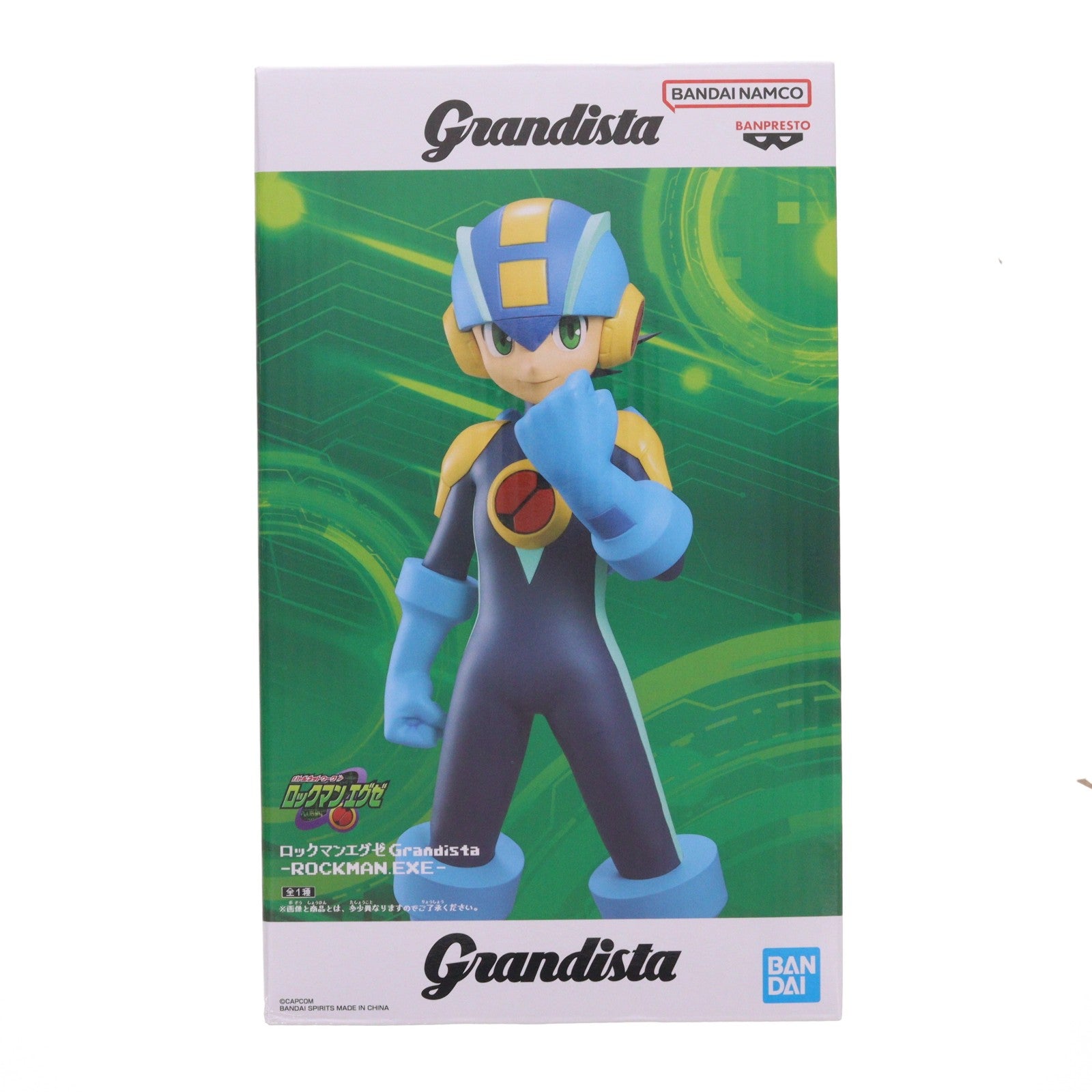 【中古即納】[FIG] ロックマン ロックマンエグゼ Grandista-ROCKMAN.EXE- フィギュア プライズ(2786729) バンプレスト(20260519)