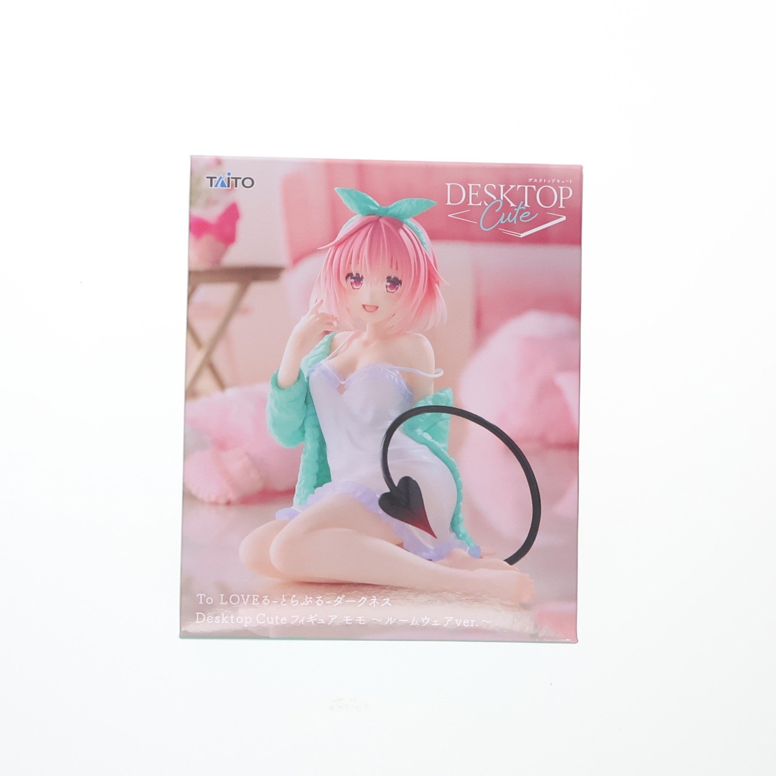 【中古即納】[FIG] モモ・ベリア・デビルーク To LOVEる-とらぶる-ダークネス Desktop Cute フィギュア モモ～ルームウェアver.～ プライズ(452036900) タイトー(20260523)