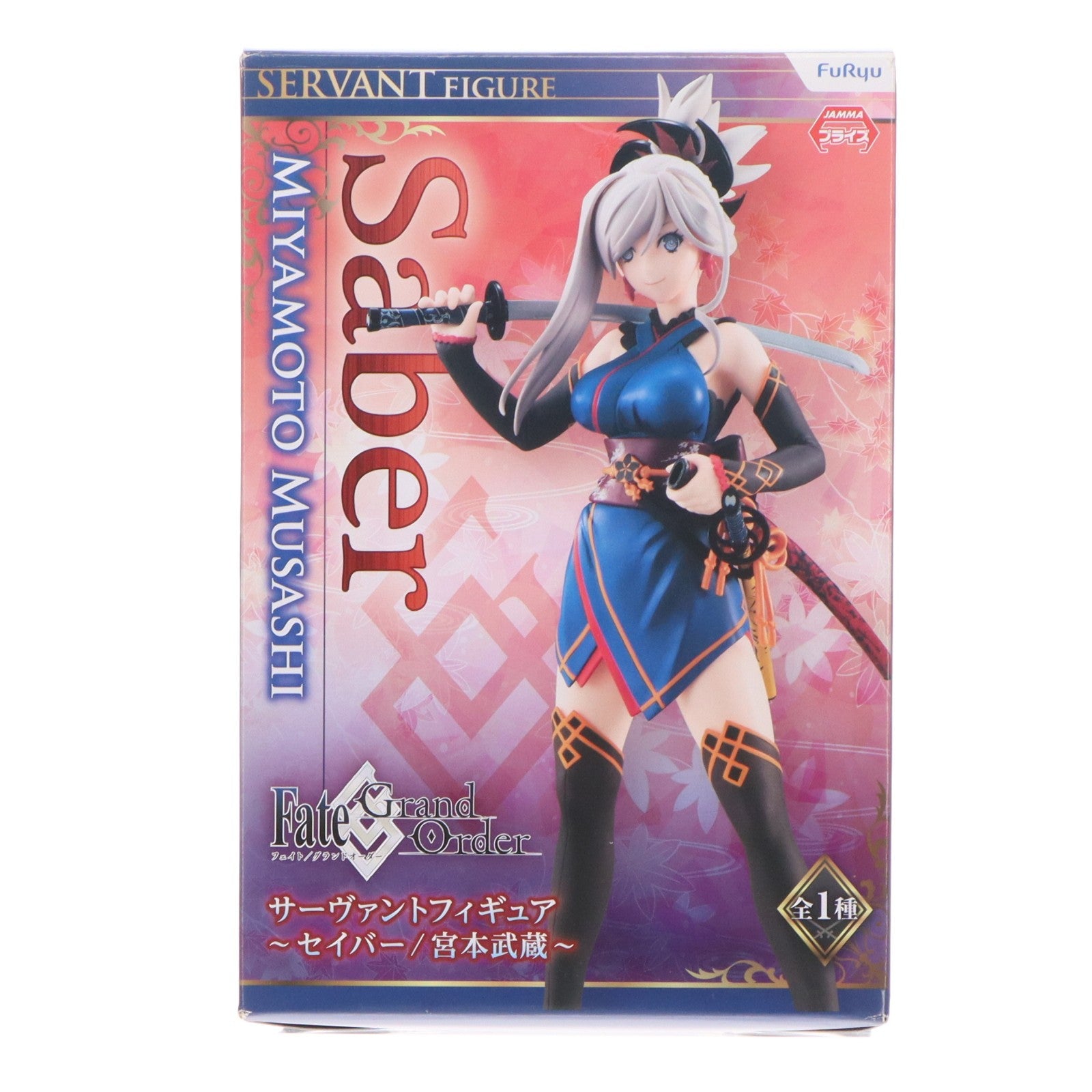 【中古即納】[FIG] セイバー/宮本武蔵 Fate/Grand Order(フェイト/グランドオーダー) サーヴァントフィギュア～セイバー/宮本武蔵～ プライズ(AMU-PRZ8999) フリュー(20180320)