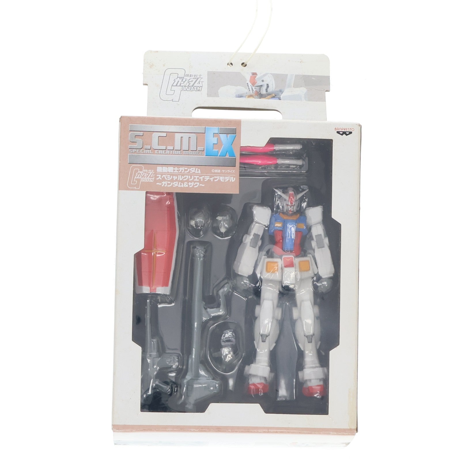 【中古即納】[FIG] ガンダム 機動戦士ガンダム スペシャルクリエイティブモデルEX ～ガンダム&ザク～ フィギュア プライズ バンプレスト(19991231)