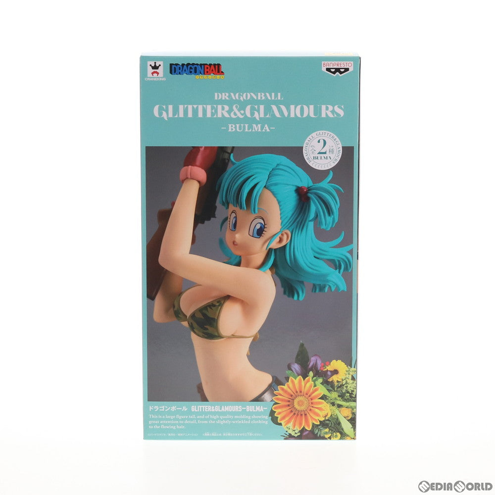 【中古即納】[FIG] ブルマ(緑髪) ドラゴンボール GLITTER&GLAMOURS-BULMA- DRAGON BALL フィギュア プライズ(38511) バンプレスト(20180705)