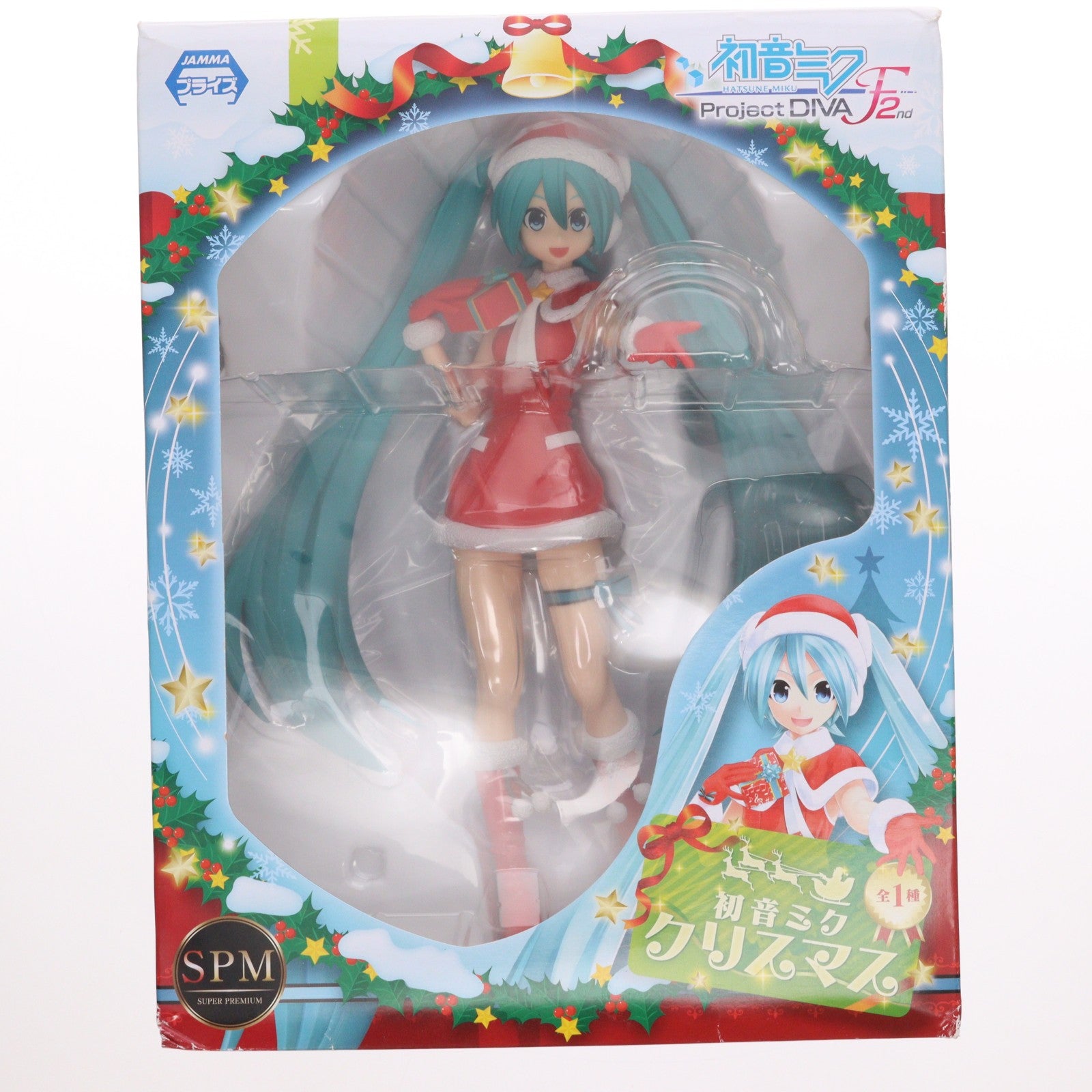 【中古即納】[FIG] 初音ミク クリスマス 初音ミク Project DIVA F 2nd スーパープレミアムフィギュア プライズ(1010464) セガ(20151031)