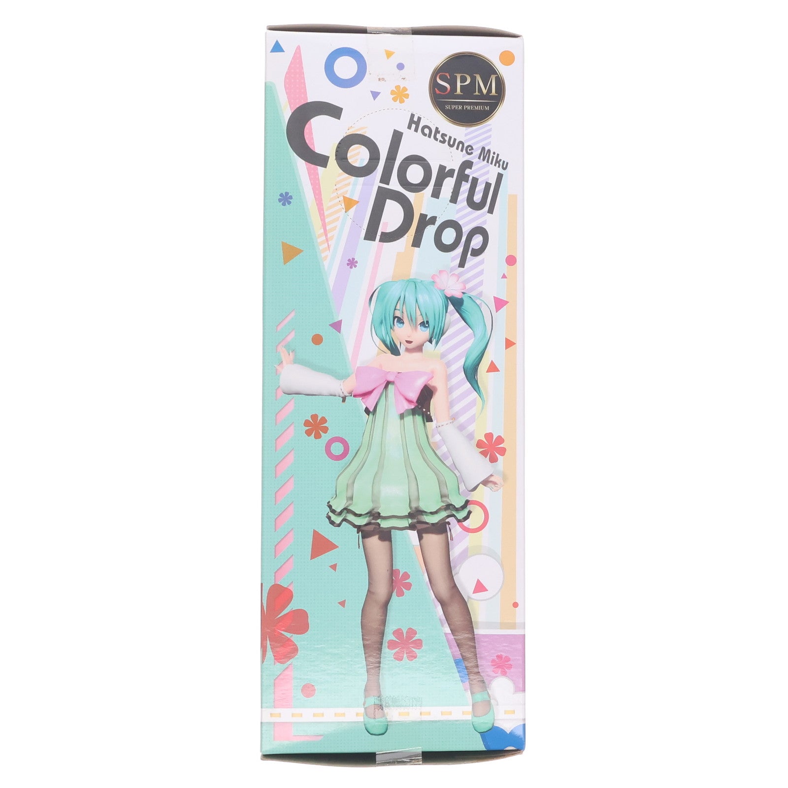 【中古即納】[FIG] 初音ミク カラフルドロップ 初音ミク Project DIVA Arcade Future Tone スーパープレミアムフィギュア プライズ(1011819) セガ(20160331)