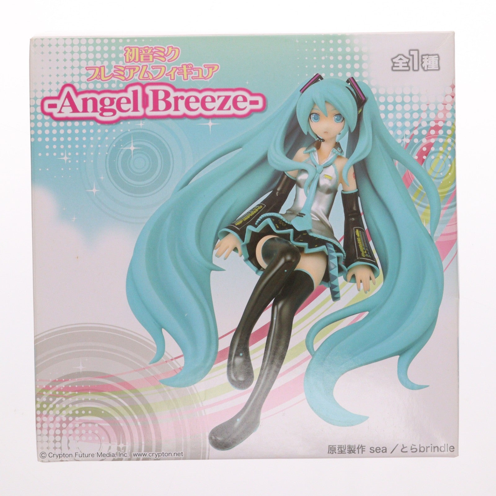 【中古即納】[FIG] 初音ミク プレミアムフィギュア -Angel Breeze- キャラクターボーカルシリーズ01 初音ミク プライズ(24699) セガ(20121220)