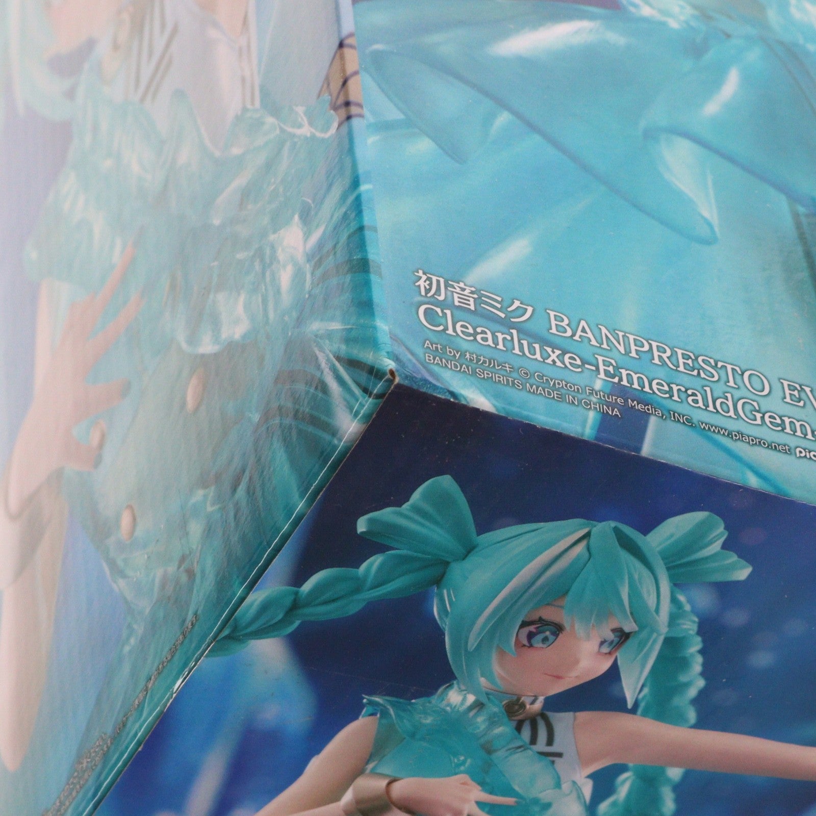 【中古即納】[FIG] 初音ミク BANPRESTO EVOLVE Clearluxe-EmeraldGem-フィギュア プライズ(2784575) バンプレスト(20251028)