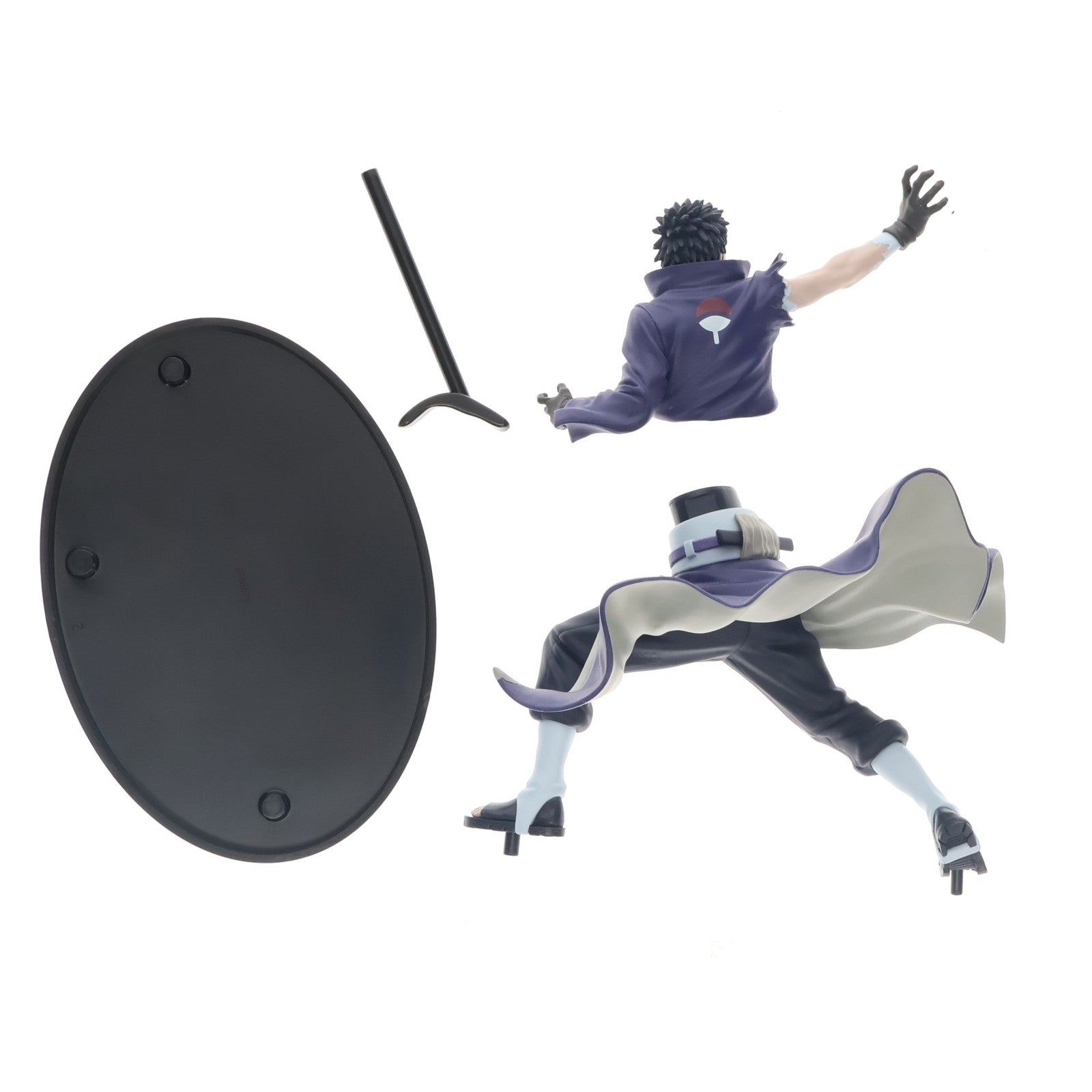 【中古即納】[FIG] うちはオビト NARUTO-ナルト- 疾風伝 VIBRATION STARS-UCHIHA OBITO-II フィギュア プライズ(2666679) バンプレスト(20240220)