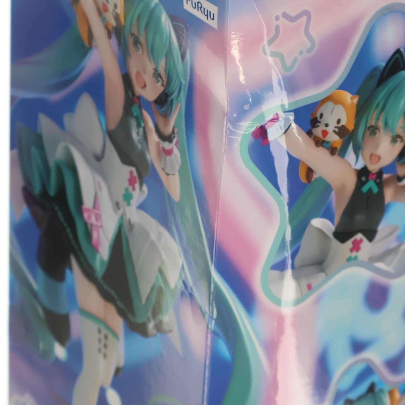 【中古即納】[FIG] 初音ミク&ラスカル 初音ミク×ラスカル Exc∞d Creative Figure-サイバーフューチャー- フィギュア プライズ(AMU-PRZ15228) フリュー(20230831)