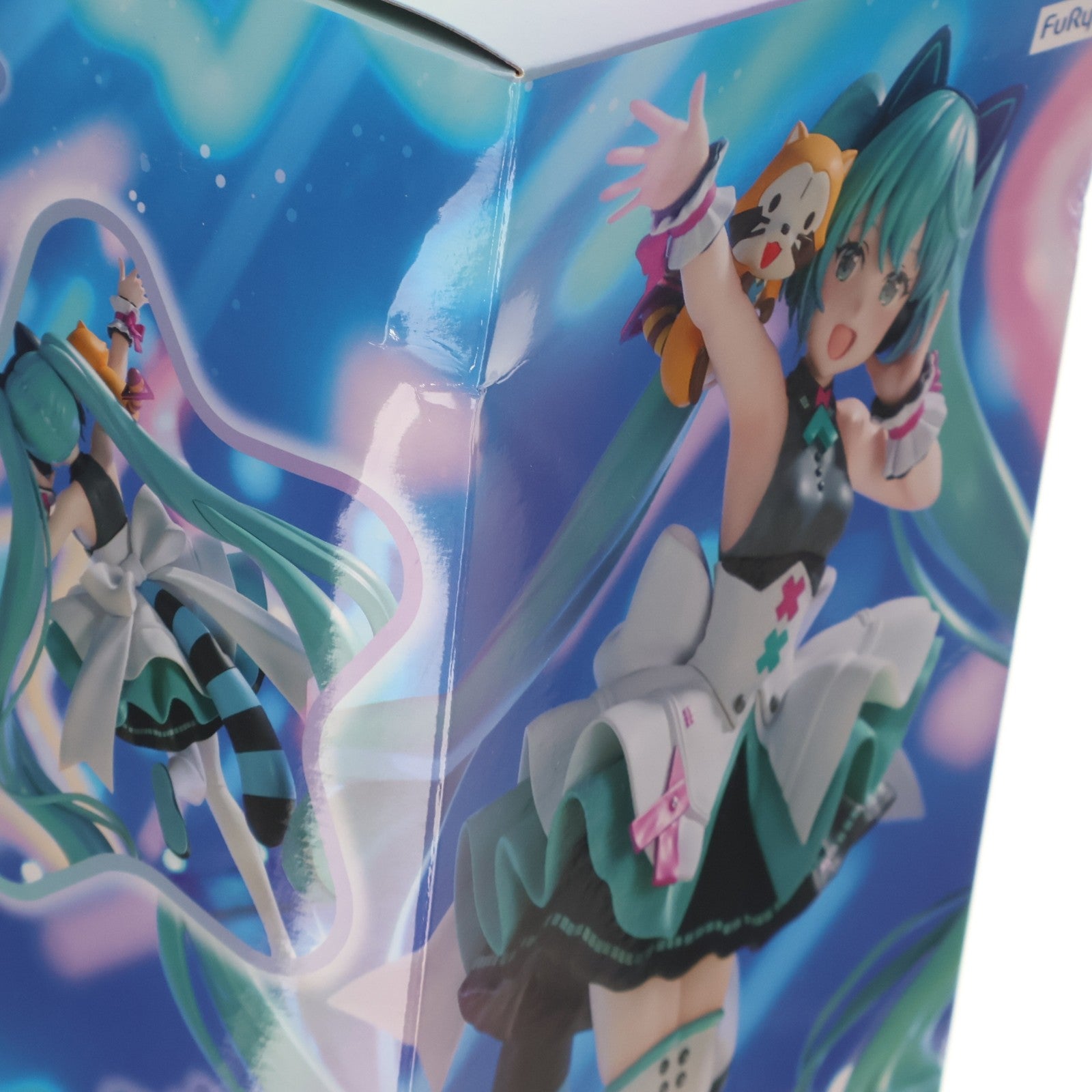 【中古即納】[FIG] 初音ミク&ラスカル 初音ミク×ラスカル Exc∞d Creative Figure-サイバーフューチャー- フィギュア プライズ(AMU-PRZ15228) フリュー(20230831)