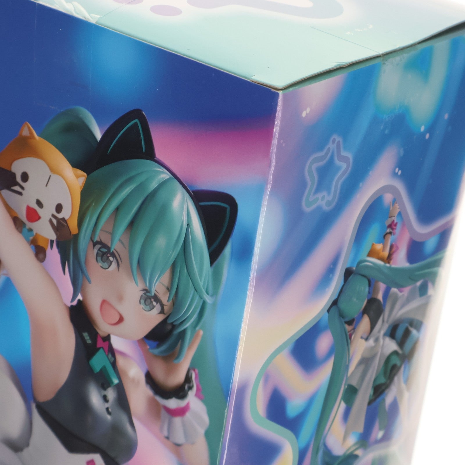 【中古即納】[FIG] 初音ミク&ラスカル 初音ミク×ラスカル Exc∞d Creative Figure-サイバーフューチャー- フィギュア プライズ(AMU-PRZ15228) フリュー(20230831)