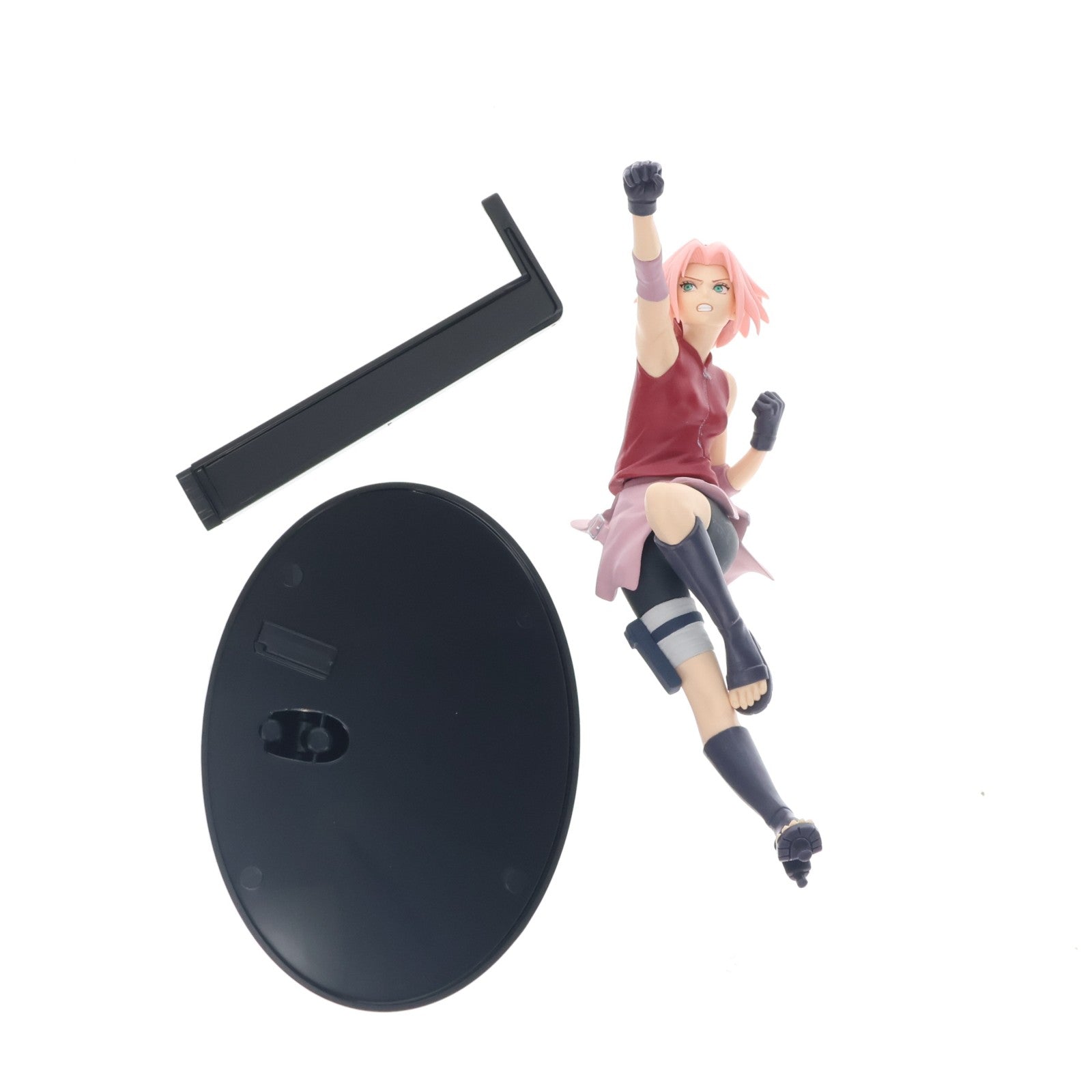 【中古即納】[FIG] 春野サクラ(はるのさくら) NARUTO-ナルト- 疾風伝 VIBRATION STARS-HARUNO SAKURA&HYUGA HINATA- フィギュア プライズ(2608096) バンプレスト(20230220)