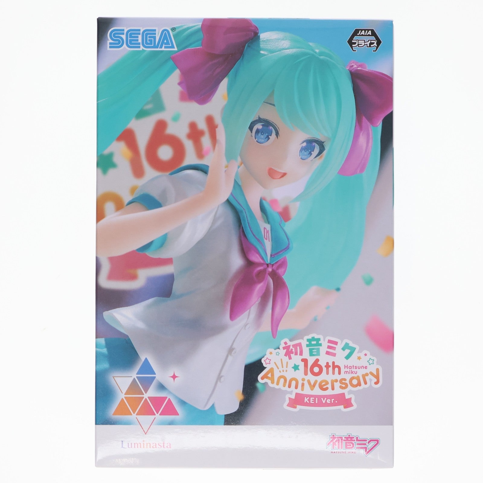 【中古即納】[FIG] 初音ミク 16th Anniversary KEI Ver. 初音ミクシリーズ Luminasta フィギュア プライズ(1103252) セガ(20230831)