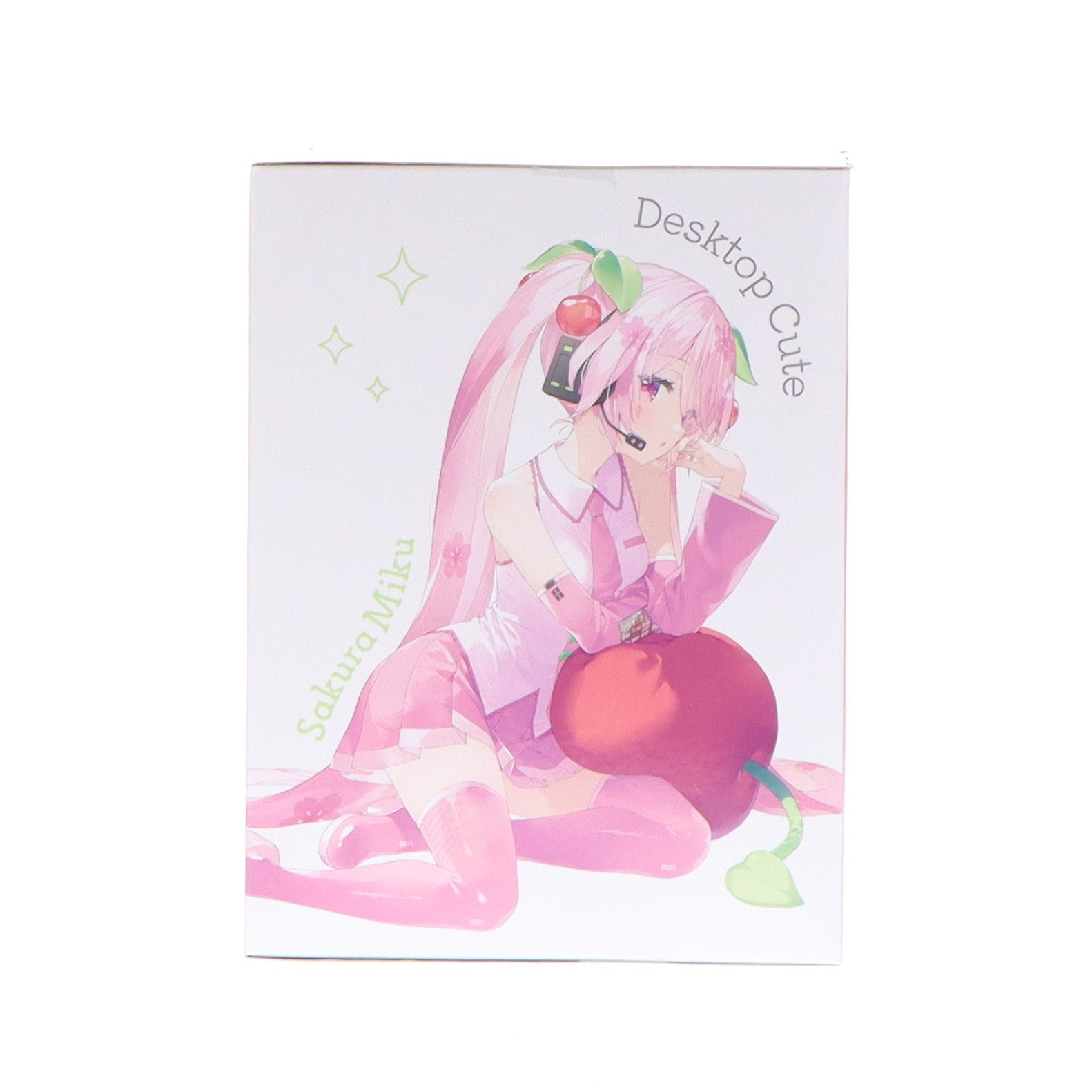 【中古即納】[FIG] 桜ミク キャラクター・ボーカル・シリーズ01 初音ミク Desktop Cute フィギュア ～さくらんぼクッションver.～ プライズ(451846200) タイトー(20250228)