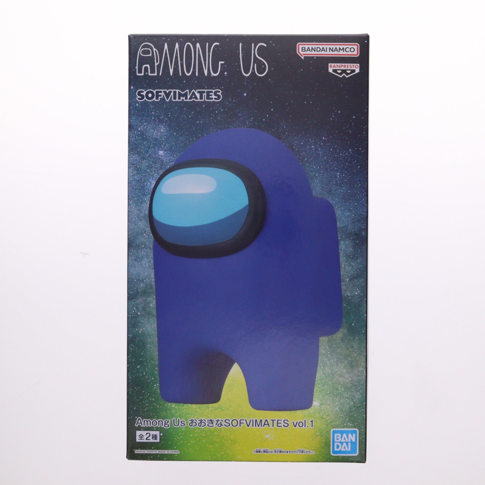 【中古即納】[FIG] ブルー Among Us(アモング アス) おおきなSOFVIMATES vol.1 ソフビフィギュア プライズ(2795039) バンプレスト(20260416)