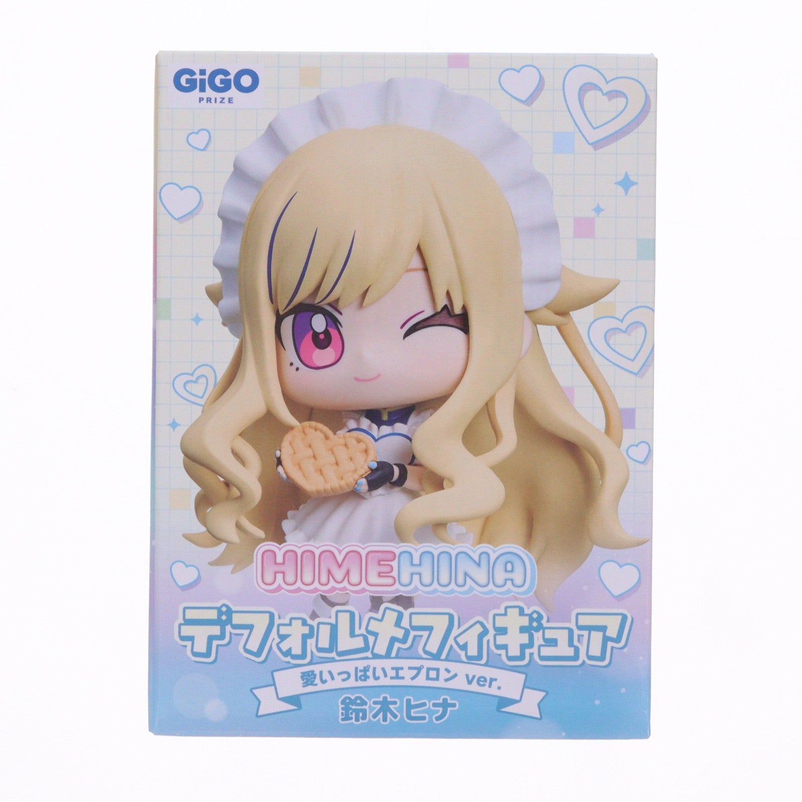 【中古即納】[FIG] GiGO限定 鈴木ヒナ バーチャルYouTuber HIMEHINA デフォルメフィギュア～愛いっぱいエプロン ver.～ プライズ フクヤ(20251213)