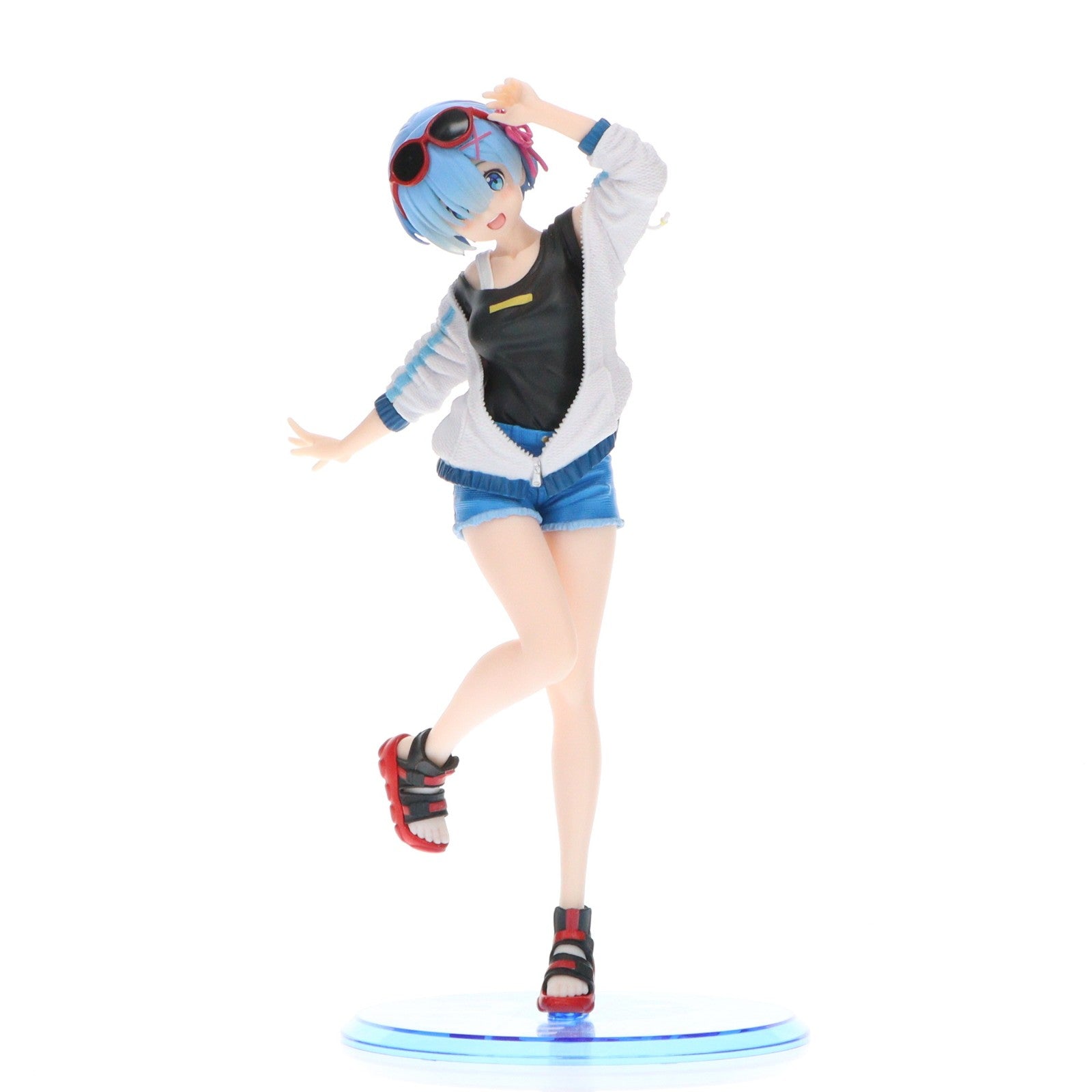 【中古即納】[FIG] レム Re:ゼロから始める異世界生活 プレシャスフィギュア レム～スポーティサマーver.～ Renewal プライズ(451487200) タイトー(20220810)