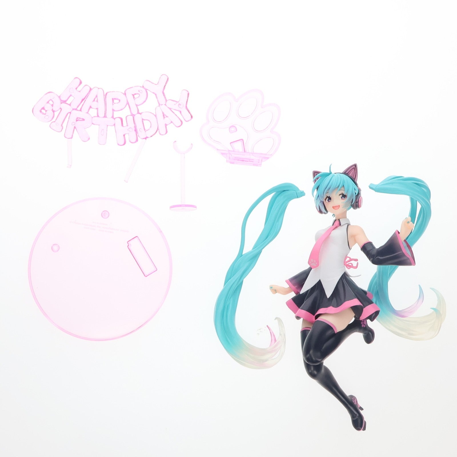 【中古即納】[FIG] 初音ミク Birthday2021 AMP フィギュア～Happy Cat ver.～ キャラクター・ボーカル・シリーズ01 初音ミク プライズ(451338700) タイトー(20210831)