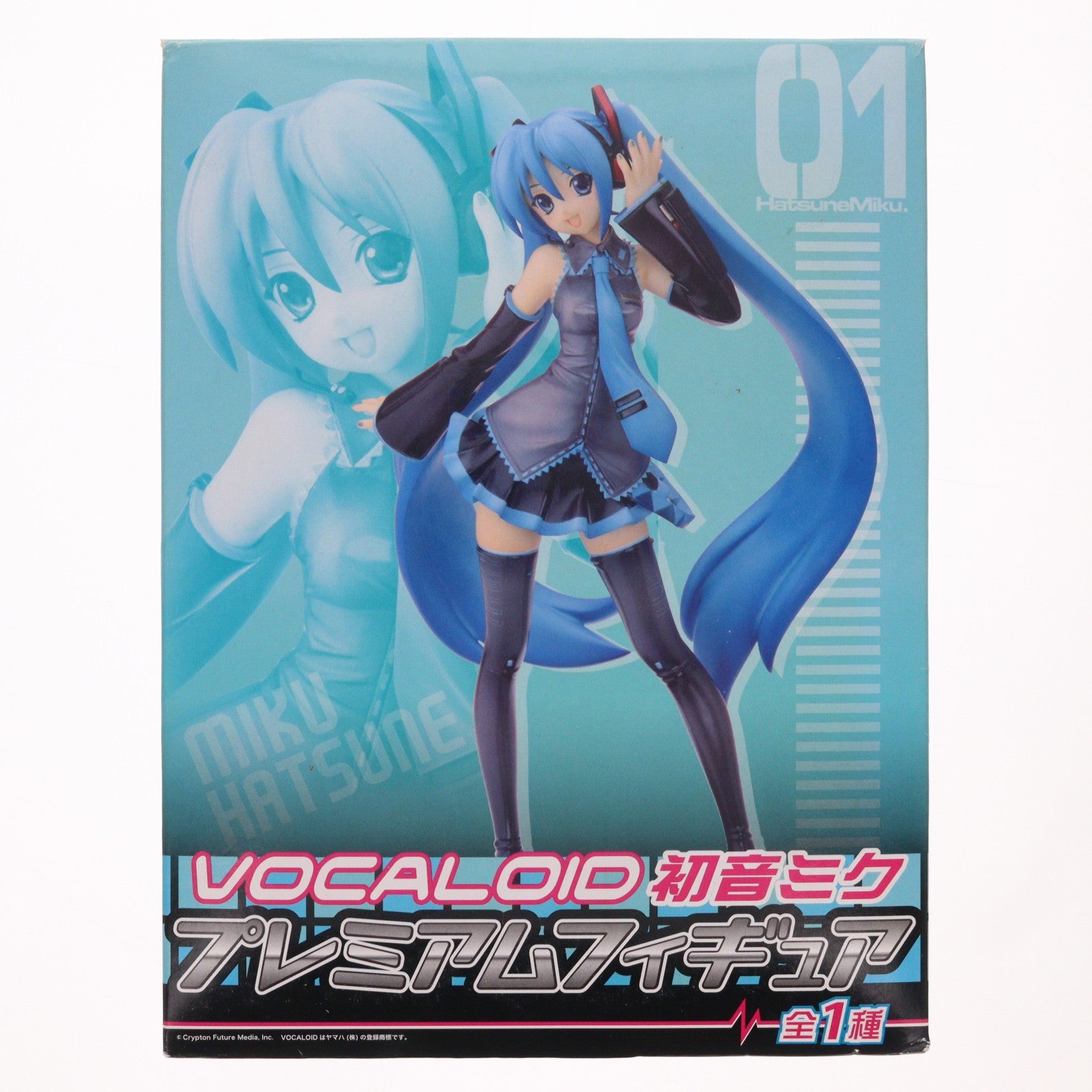 【中古即納】[FIG] 初音ミク キャラクター・ボーカル・シリーズ01 初音ミク プレミアムフィギュア プライズ(20575) セガ(20100430)