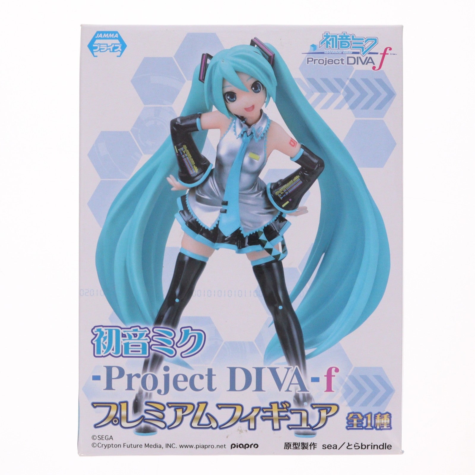 【中古即納】[FIG] 初音ミク 初音ミク -Project DIVA-f プレミアムフィギュア プライズ(25909) セガ(20130731)