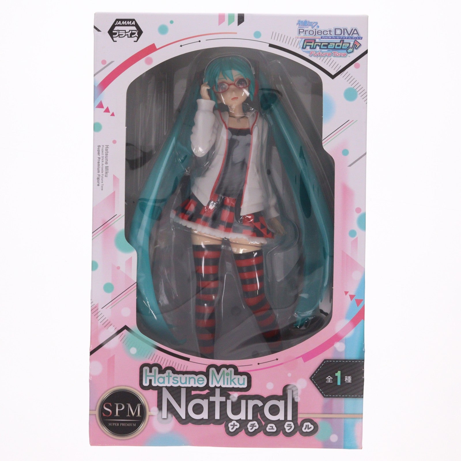 【中古即納】[FIG] 初音ミク ナチュラル 初音ミク Project DIVA Arcade Future Tone スーパープレミアムフィギュア プライズ(1010463) セガ(20150810)