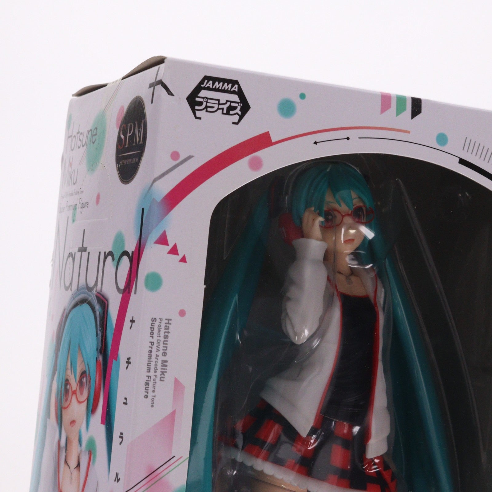 【中古即納】[FIG] 初音ミク ナチュラル 初音ミク Project DIVA Arcade Future Tone スーパープレミアムフィギュア プライズ(1010463) セガ(20150810)