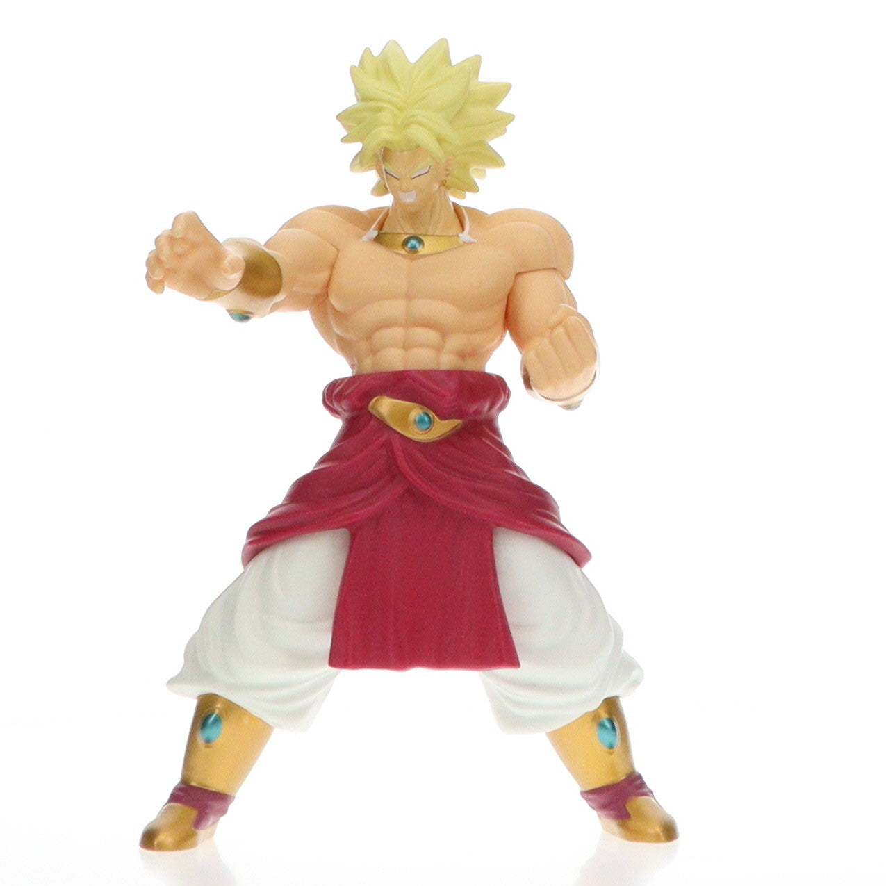 【中古即納】[FIG] ブロリー(スーパーサイヤ人) ドラゴンボールZ 組立式DXソフビフィギュア1&2 プライズ(44974) バンプレスト(19991231)
