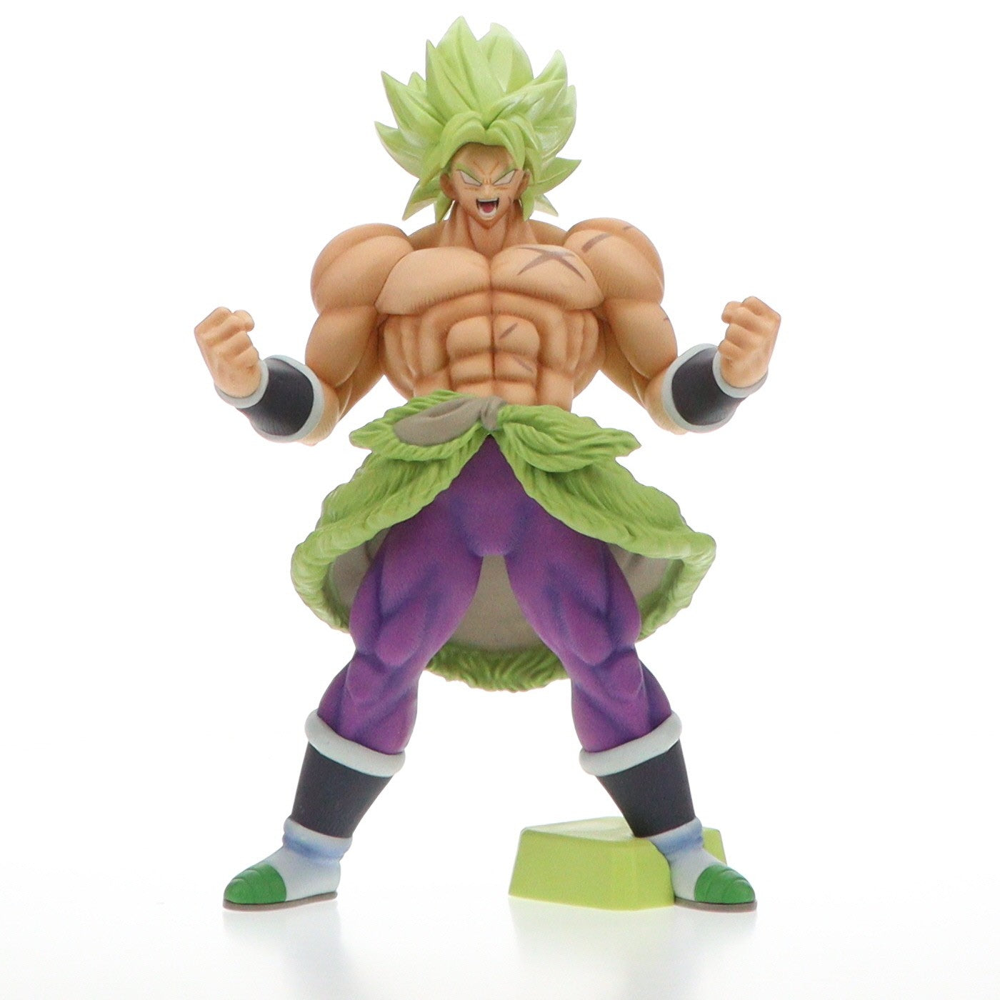 【中古即納】[FIG] 超刻武勇伝 超サイヤ人ブロリーフルパワー ドラゴンボール超(スーパー) ブロリー フィギュア プライズ(39034) バンプレスト(20190120)