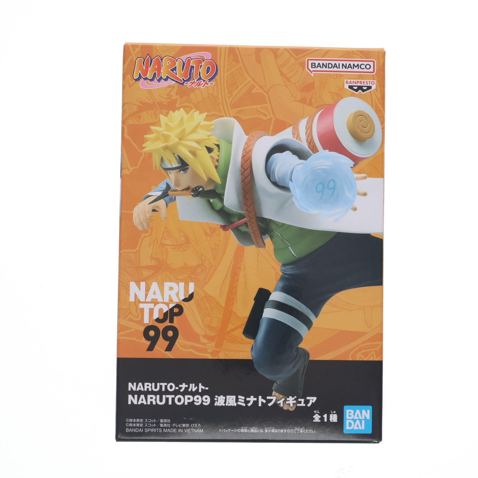【中古即納】[FIG] 波風ミナト(なみかぜみなと) NARUTO-ナルト- NARUTOP99 波風ミナトフィギュア フィギュア プライズ(2693947) バンプレスト(20240620)