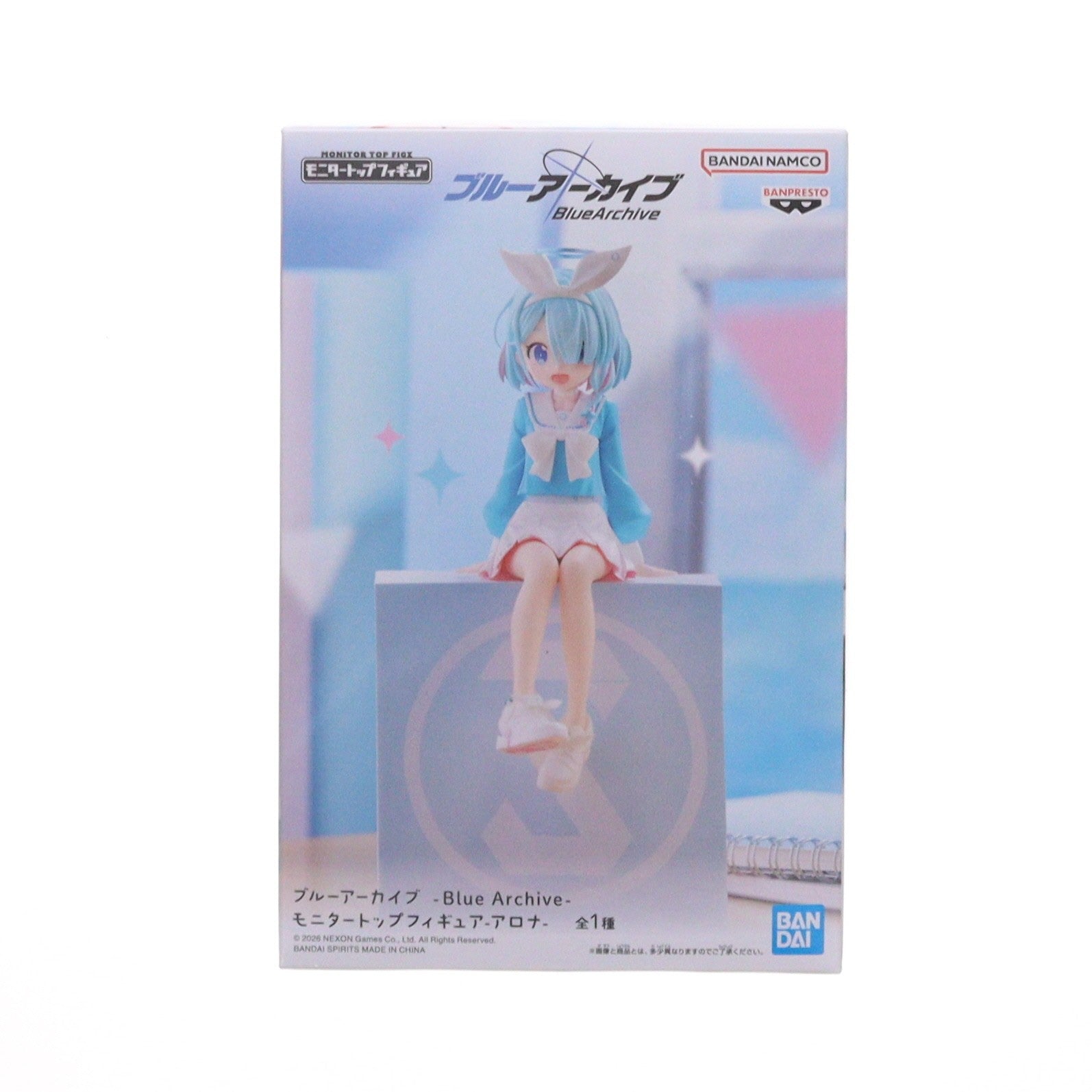 【中古即納】[FIG] アロナ ブルーアーカイブ -Blue Archive- モニタートップフィギュア-アロナ- プライズ(2822572) バンプレスト(20260519)