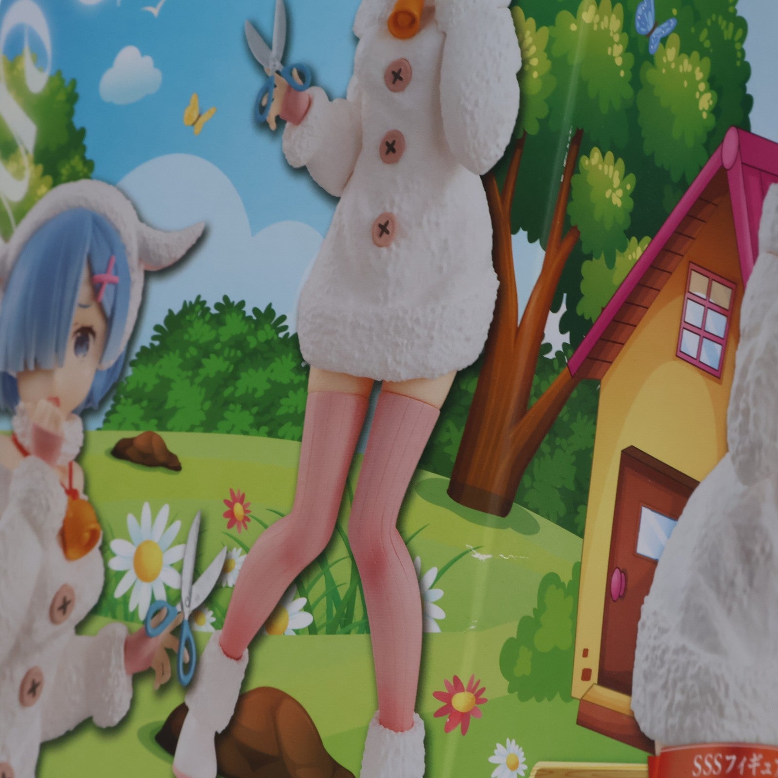 【中古即納】[FIG] レム SSSフィギュア-童話シリーズ・レム・オオカミと七匹の子ヤギ- Re:ゼロから始める異世界生活 フィギュア プライズ(AMU-PRZ10459) フリュー(20191130)