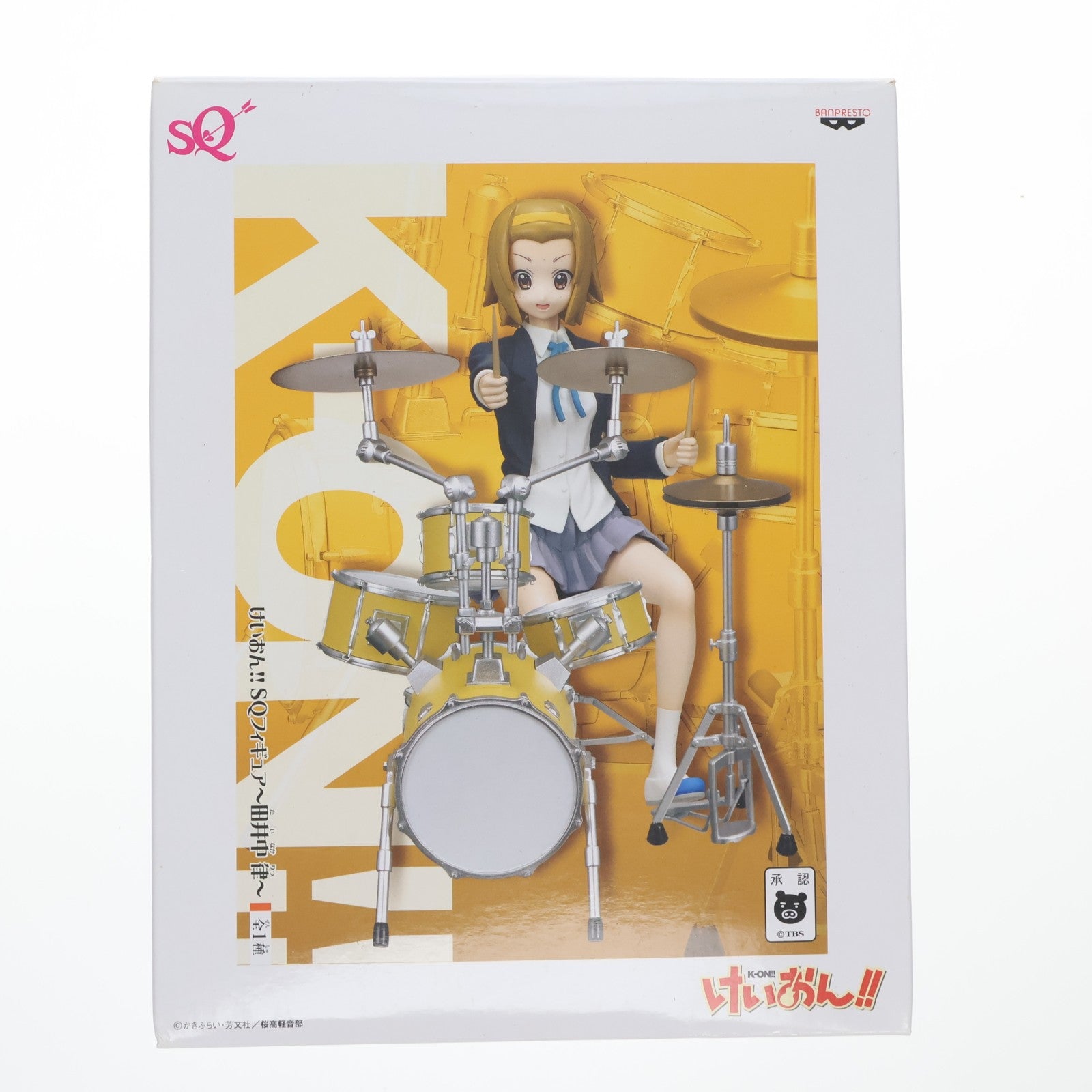 【中古即納】[FIG] 田井中律(たいなかりつ) けいおん!! SQフィギュア～田井中律～ プライズ(47747) バンプレスト(20120131)