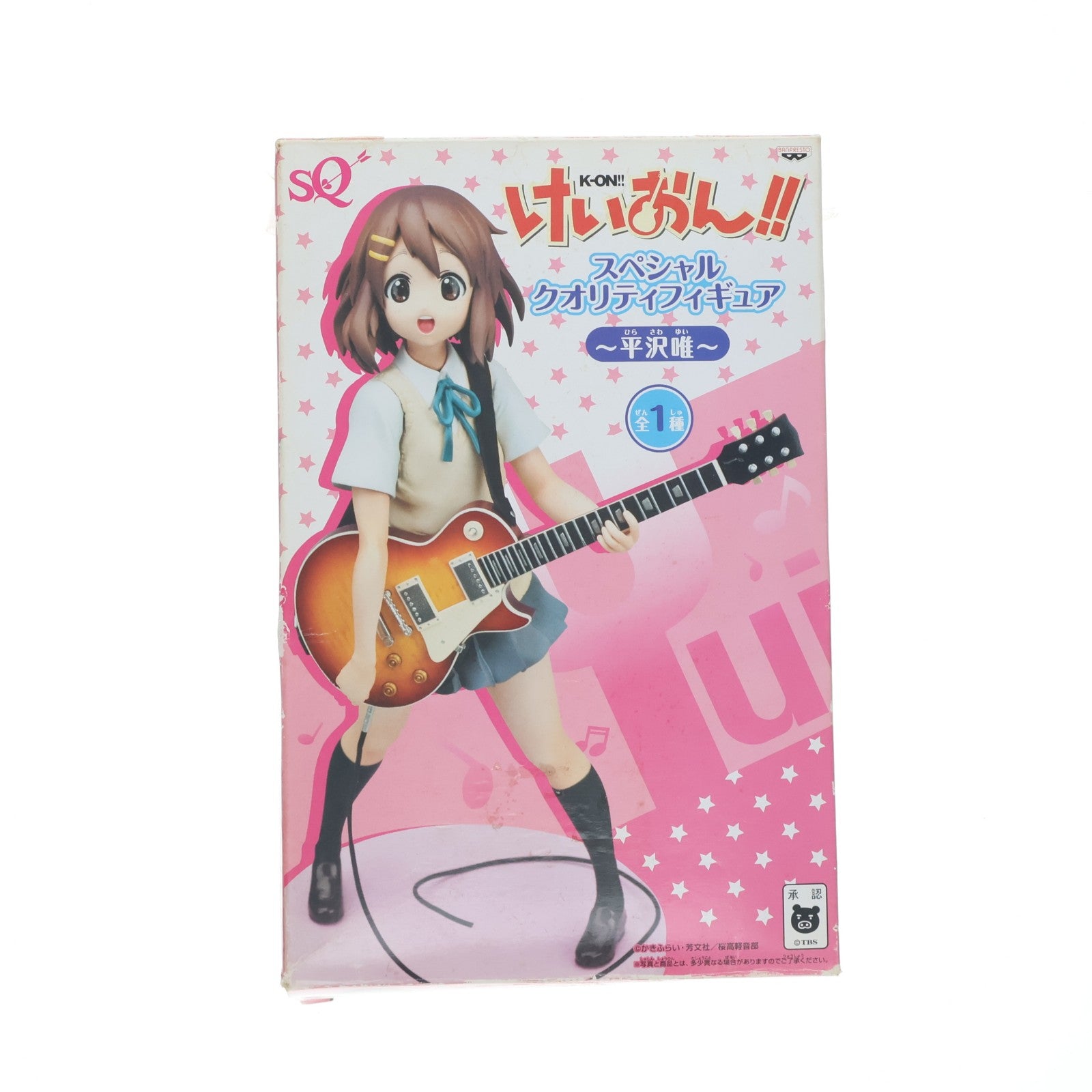 【中古即納】[FIG] 平沢唯(ひらさわゆい) けいおん!! スペシャルクオリティフィギュア～平沢唯～ プライズ(47267) バンプレスト(20110331)