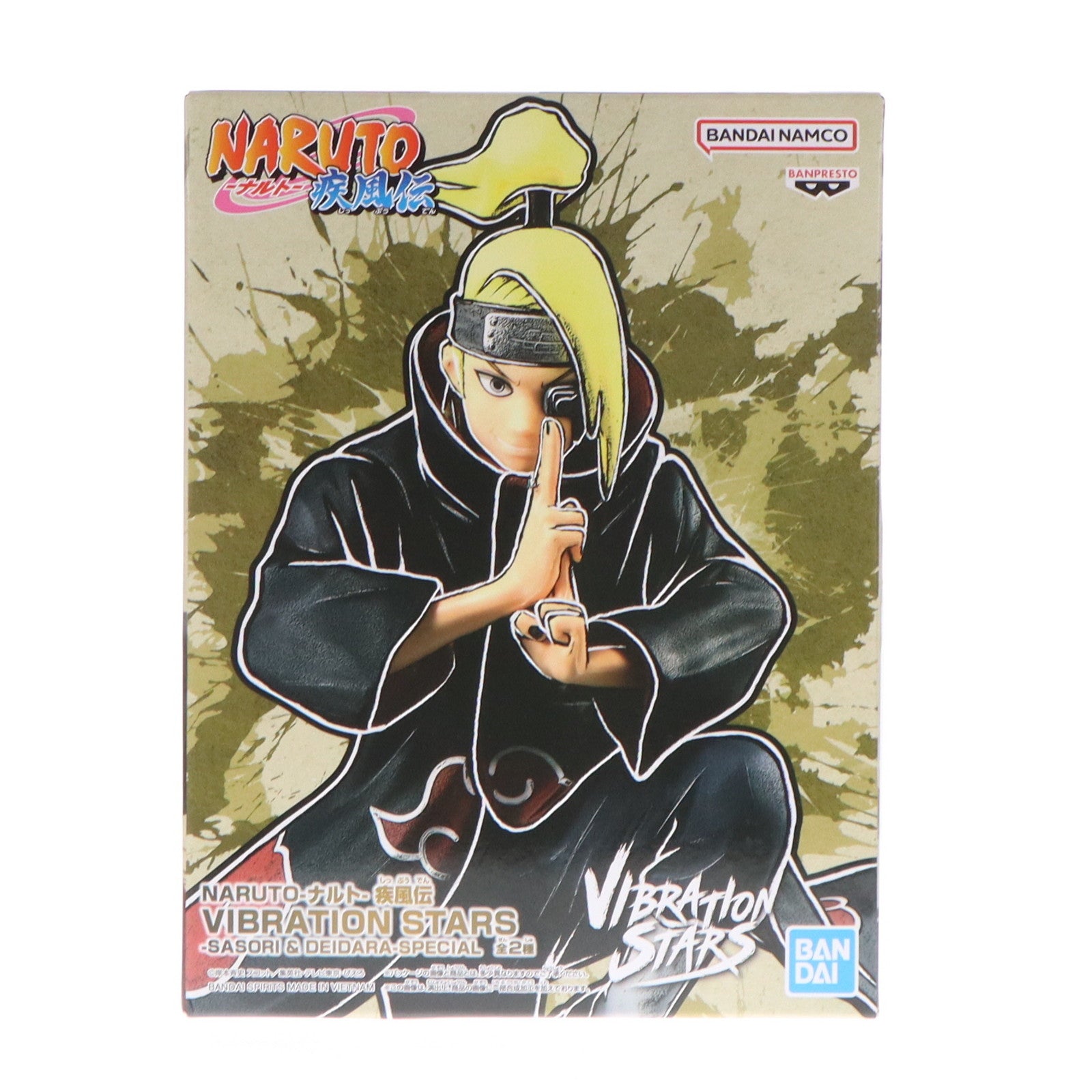【中古即納】[FIG] デイダラ NARUTO-ナルト- 疾風伝 VIBRATION STARS-SASORI & DEIDARA-SPECIAL フィギュア プライズ(2724227) バンプレスト(20240610)